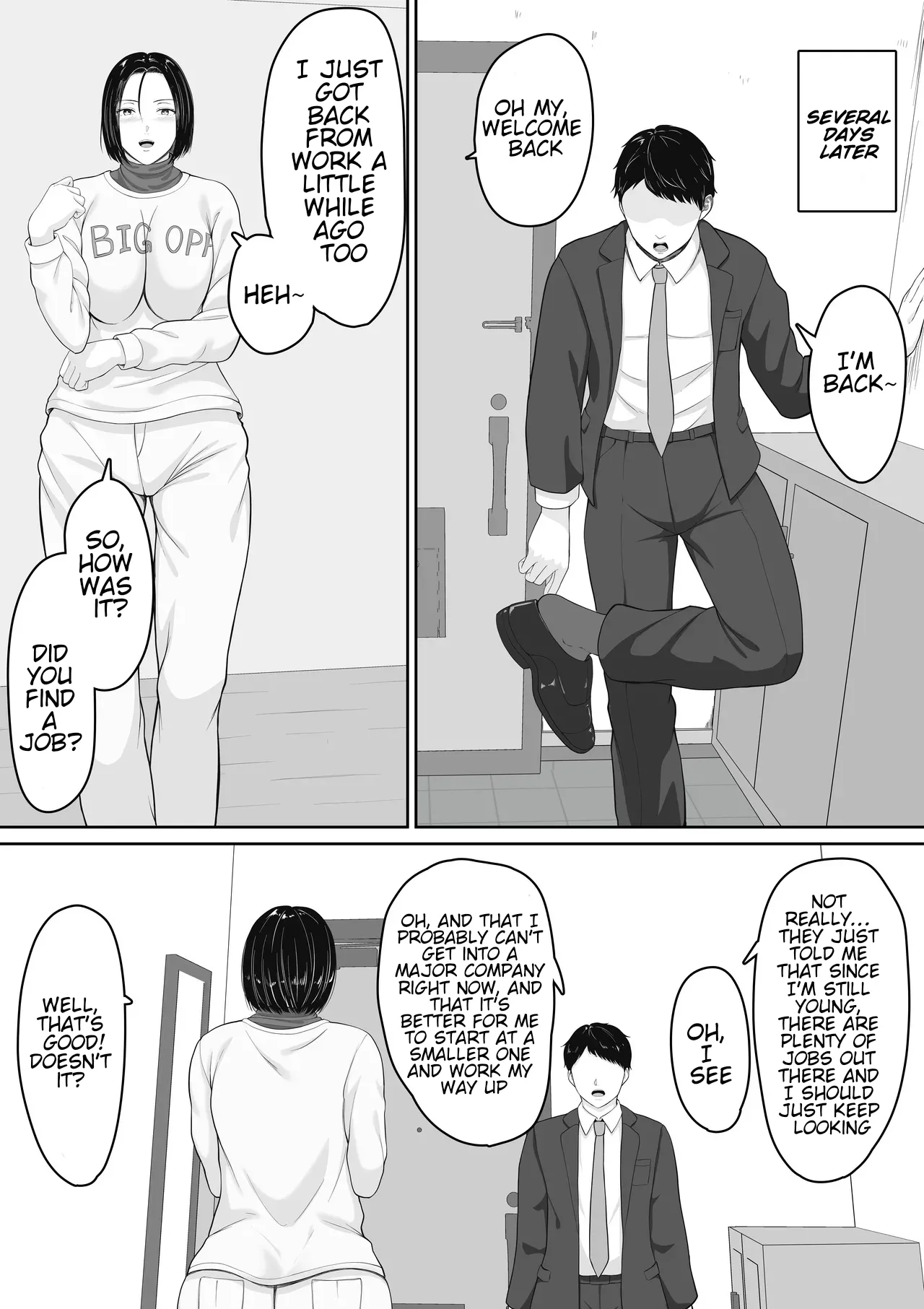 [Kuruto] Kimottama Kaa-chan to Kenka Bakari no Neet no Ore ga Kaa-san ni Nakadashi shite kara Nakayoku natta Hanashi | How my hotheaded mom and I went from always fighting to getting along... After I came inside her [English] [Waterkujo] [Decensored] page 39 original parody - handjob milf hentai manga - read online free