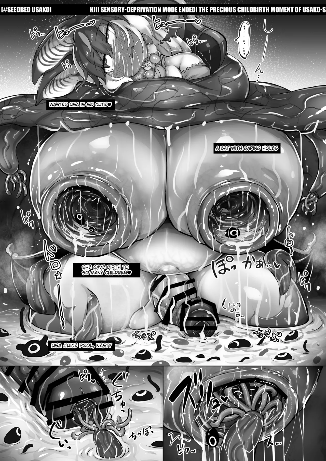 [Shikourippa (Shikoripa, Ginzake)] Usako-sama wa Konna Kankaku Shadan Wana nanka Zenzen Yoyuu te Wake! | Usako-Sama Can Handle Such A Sensory-Deprivation Trap Without Breaking A Sweat! (Kemono Friends) [English] [Kuraudo] [Digital] page 24 kemono friends parody - futanari big breasts hentai manga - read online free