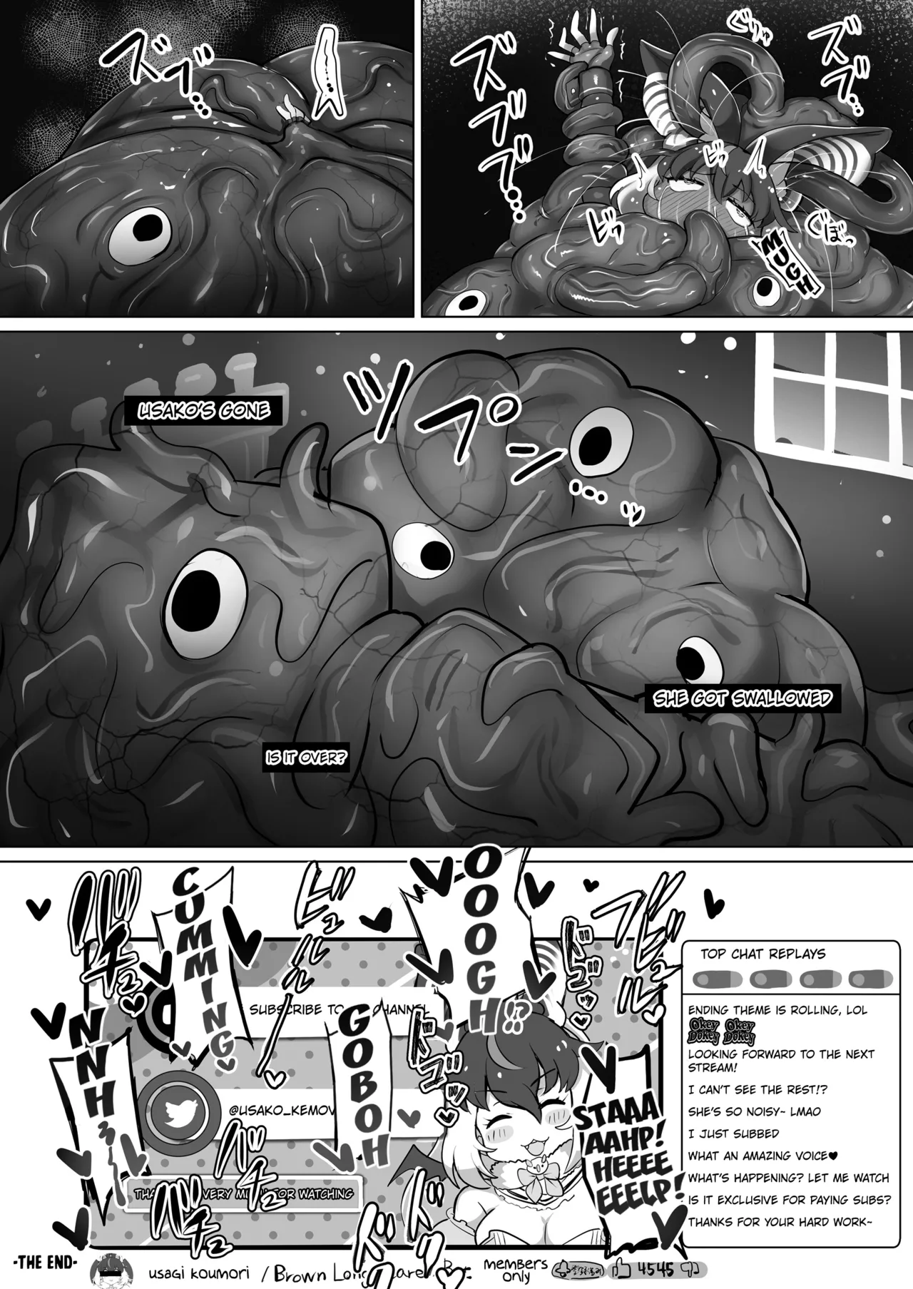 [Shikourippa (Shikoripa, Ginzake)] Usako-sama wa Konna Kankaku Shadan Wana nanka Zenzen Yoyuu te Wake! | Usako-Sama Can Handle Such A Sensory-Deprivation Trap Without Breaking A Sweat! (Kemono Friends) [English] [Kuraudo] [Digital] page 26 kemono friends parody - futanari big breasts hentai manga - read online free