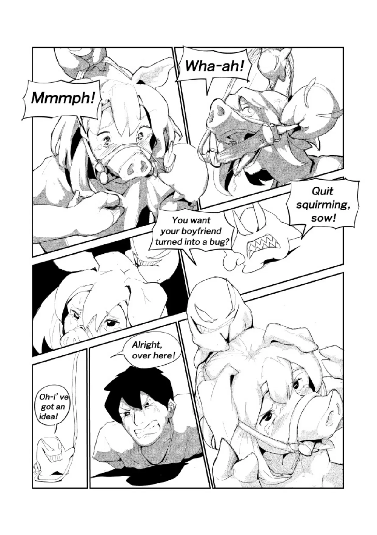 R-18 豚化「キミは今日から豚魔族 第2話」英語版含む - Page 24