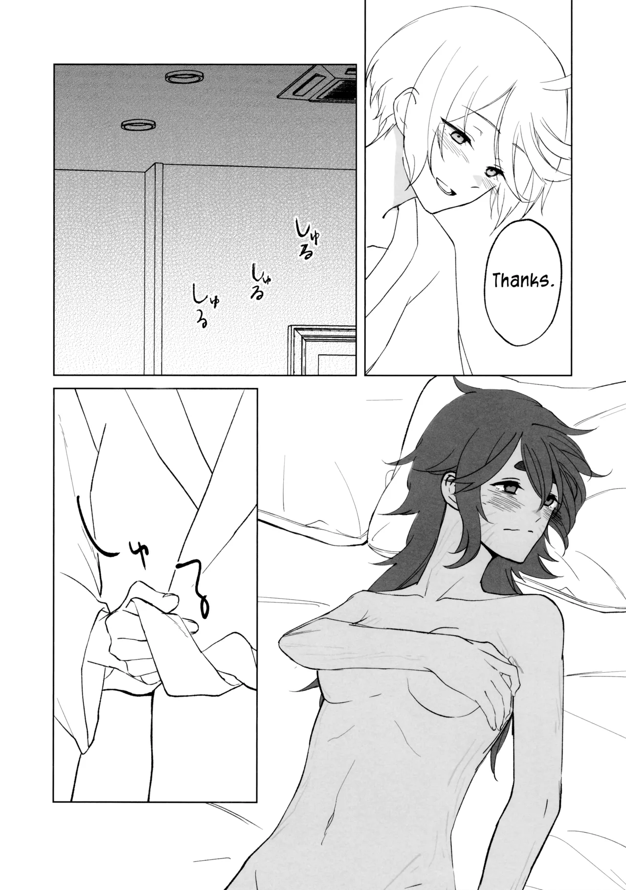 Their Wedding Night page 10 featuring miorine rembran mobile suit gundam the witch from mercury parody - cunnilingus females only hentai manga - read online free