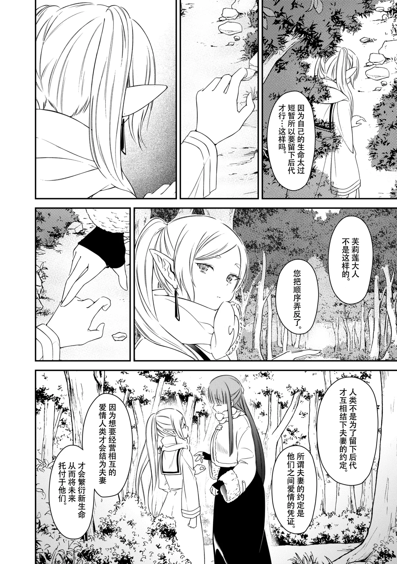 good night page 35 featuring frieren sousou no frieren parody - elf hentai manga - read online free