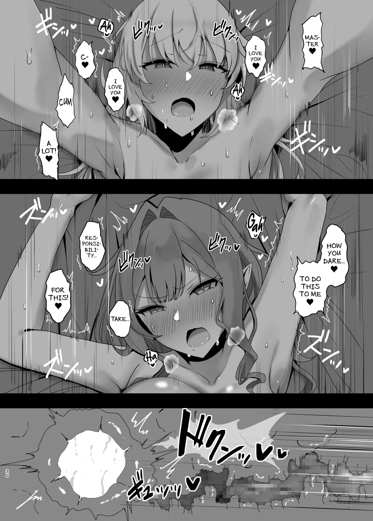 Issho ni Shichau? | Wanna Do a Three-Way? page 28 featuring gudao fate grand order parody - leg lock big breasts hentai manga - read online free