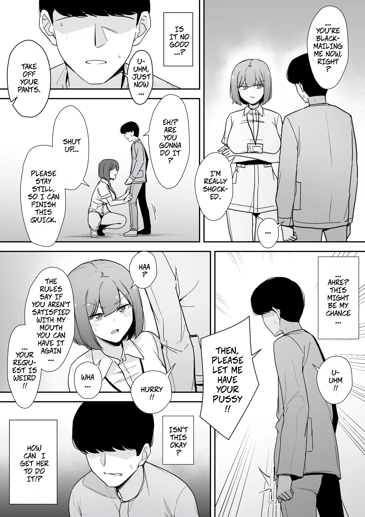 My Nurse Takes Care of My Sexual Needs With A Disgusted Look On Her Face page 9 original parody - big breasts nurse hentai manga - read online free