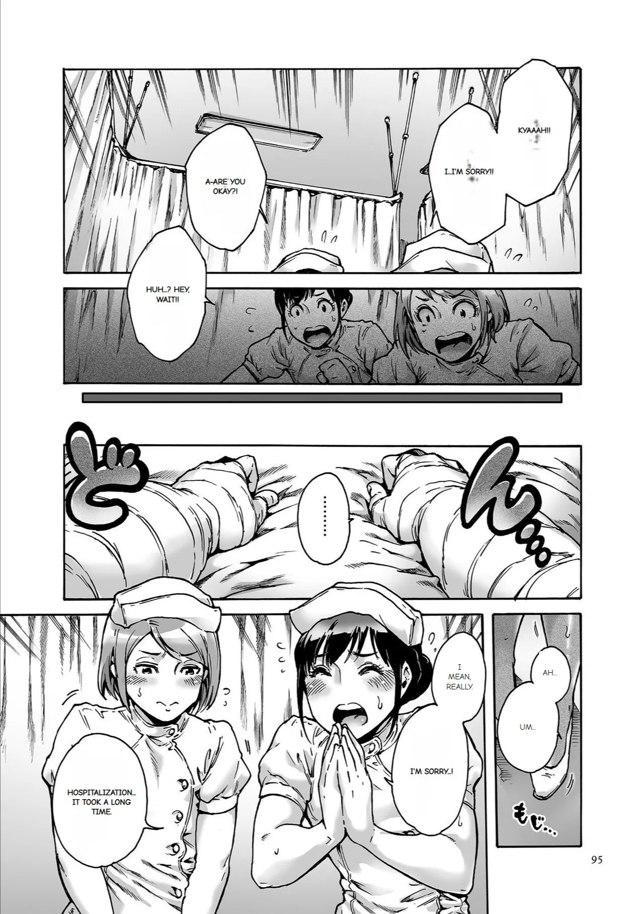 Onoko to. page 95 - garter belt group hentai manga - read online free