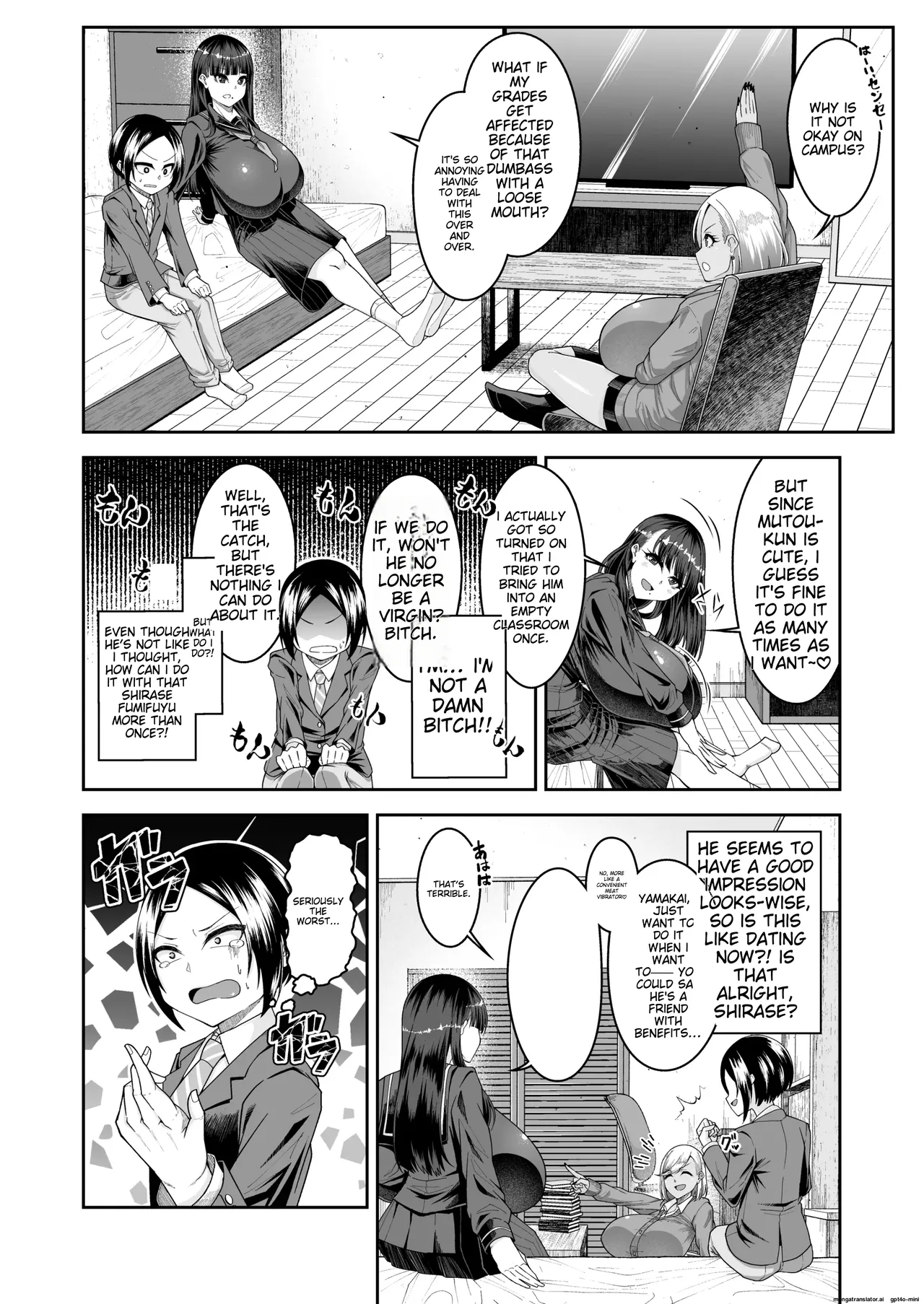 Shiroi Fuwafuwa to Kuroi Muchimuchi - Page 9