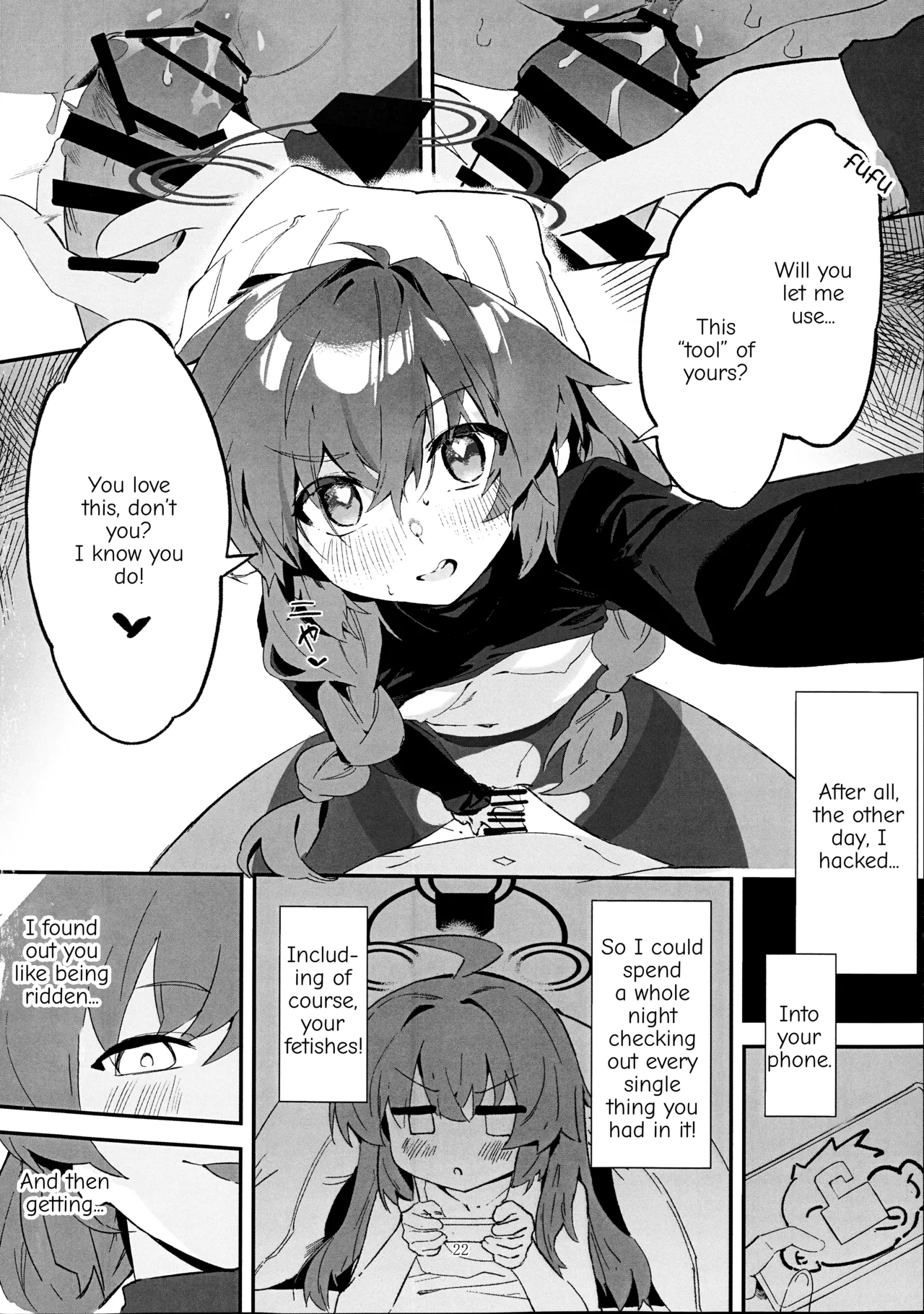 Maki, Hebi ni Kamareta!? page 21 featuring sensei blue archive parody - cunnilingus nakadashi hentai manga - read online free