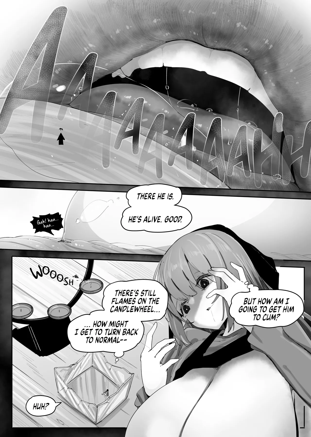 Servant Elves and Shrinking Magic page 45 original parody - elf shrinking hentai manga - read online free