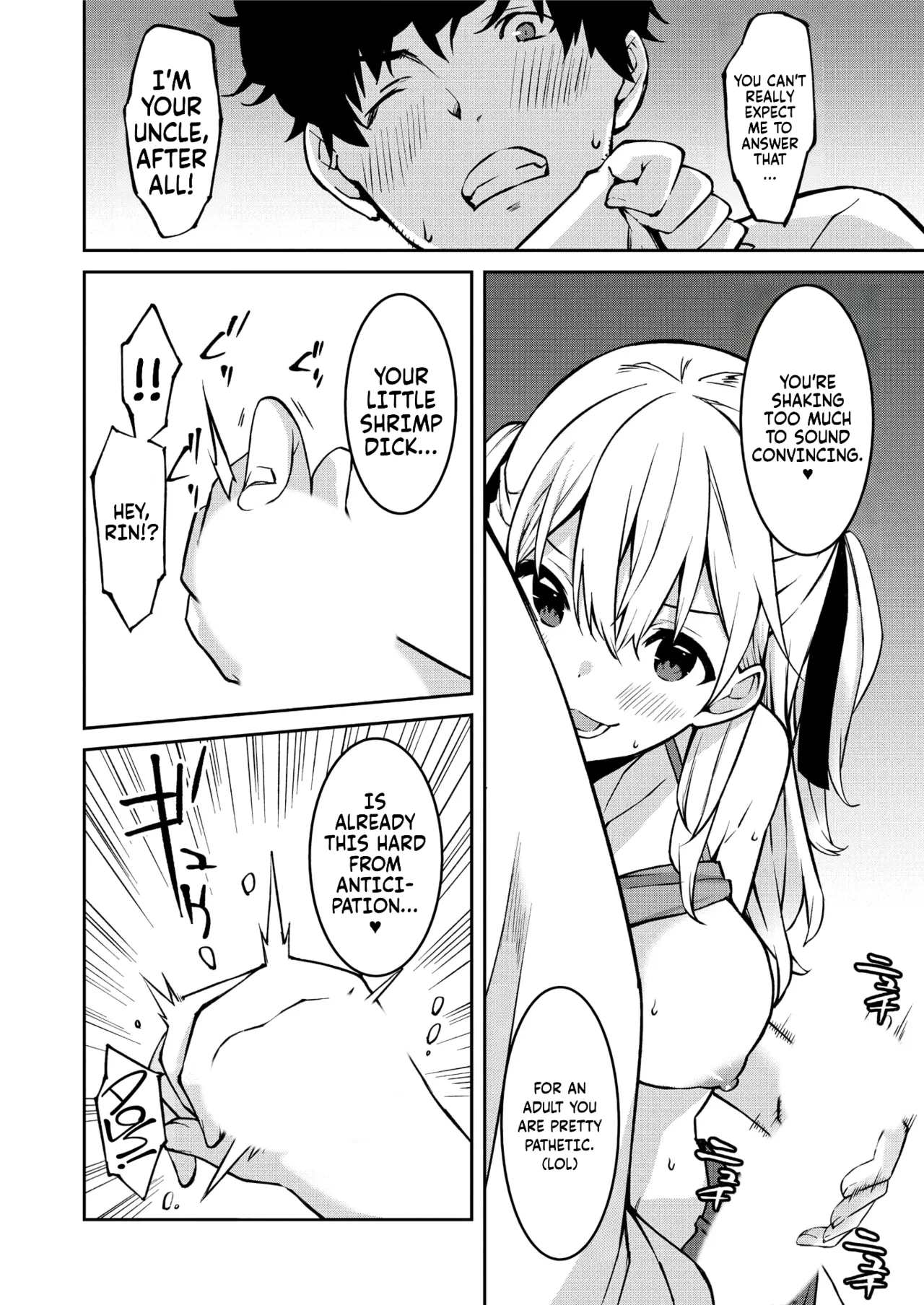 [Kusano Yuu] Namaiki Gyaru ni Zako Atsukai Sareta Ore ~ Meikko ga Guigui Kuru! Ch. 01-06 | A bratty Gal treats me like a Loser. My niece is comming on strong!! Ch. 01-06 [English] [Fallen Games] page 16 original parody - handjob inseki hentai manga - read online free