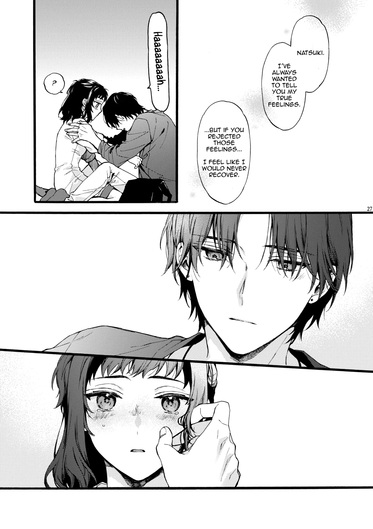 [ClockLord (Suzushiro Nerita)] Kono Hito Kareshi ja Arimasen!! (4) ~Shinomura Kyoudai no Mukashibanashi side Natsuki~ | This Guy is NOT my Boyfriend!! ~The Shinomura siblings: Natsuki side story~ [English] [Rupee] page 27 original parody - multi-work series incest hentai manga - read online free