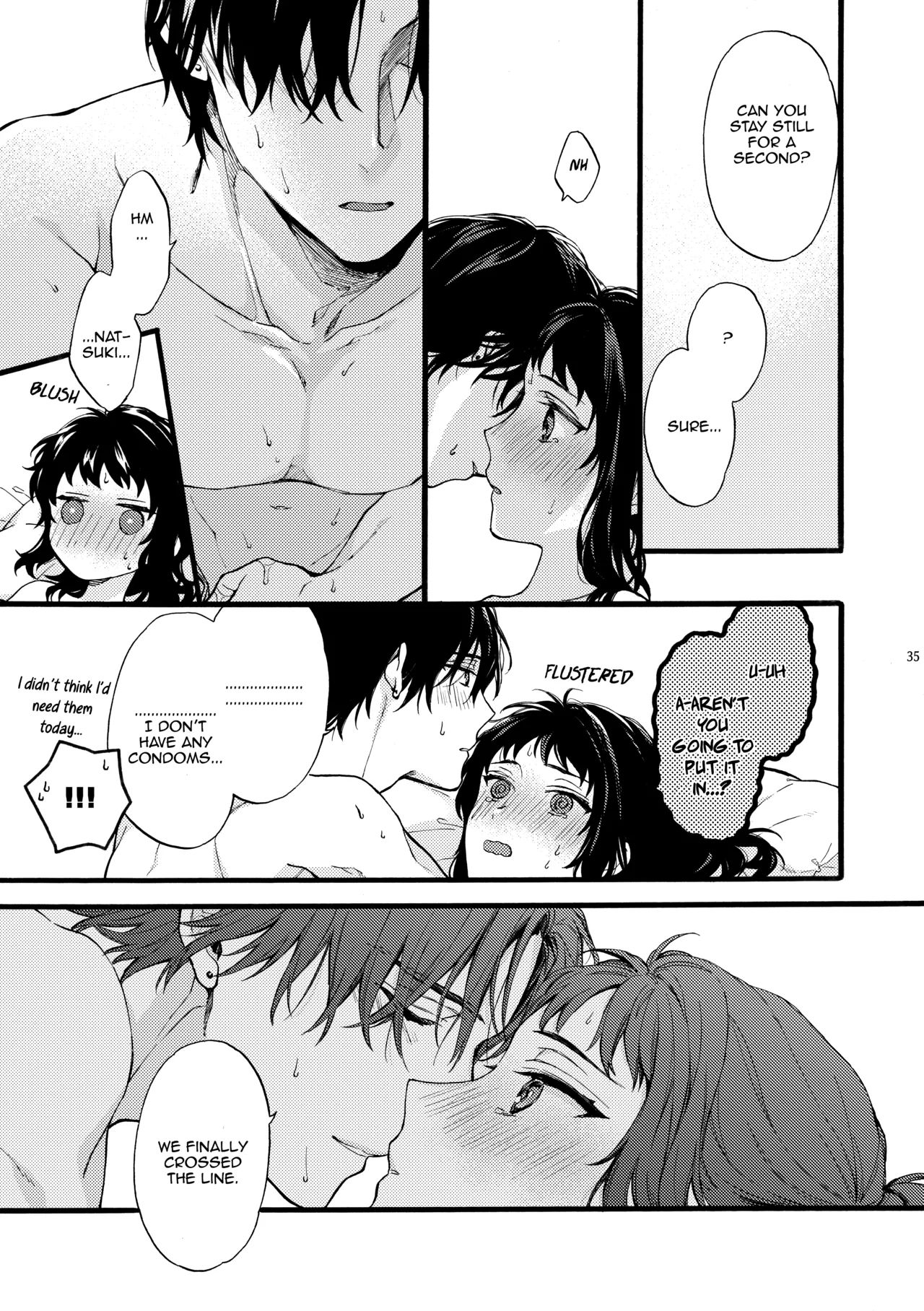 [ClockLord (Suzushiro Nerita)] Kono Hito Kareshi ja Arimasen!! (4) ~Shinomura Kyoudai no Mukashibanashi side Natsuki~ | This Guy is NOT my Boyfriend!! ~The Shinomura siblings: Natsuki side story~ [English] [Rupee] page 35 original parody - multi-work series incest hentai manga - read online free