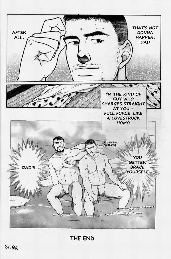 Oyaji no Fundoshi - Dad’s Fundoshi page 17 original parody - handjob fundoshi hentai manga - read online free