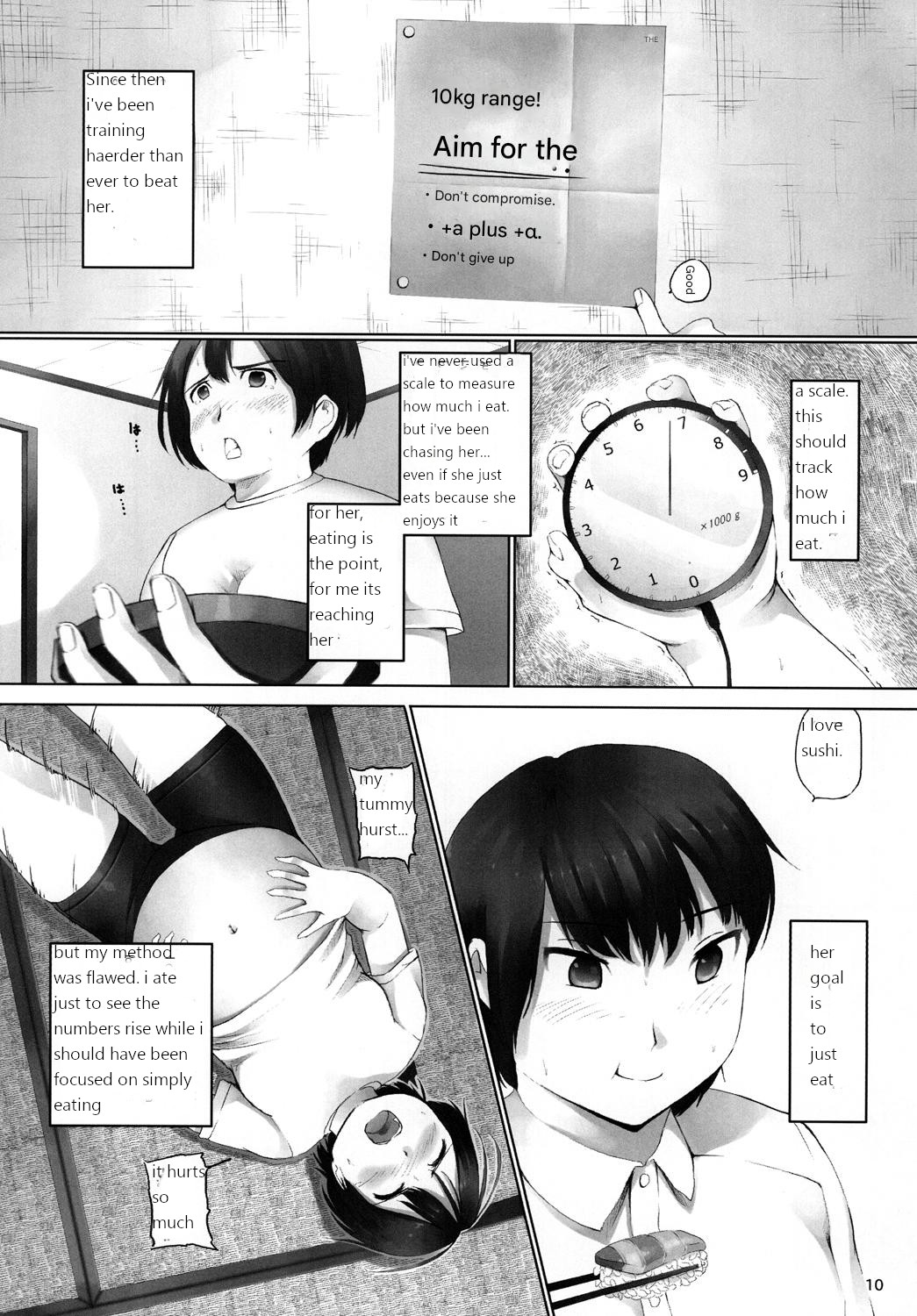 OVER REV - Oogui Musumetachi no Hibi 2 page 11 original parody - schoolgirl uniform weight gain hentai manga - read online free