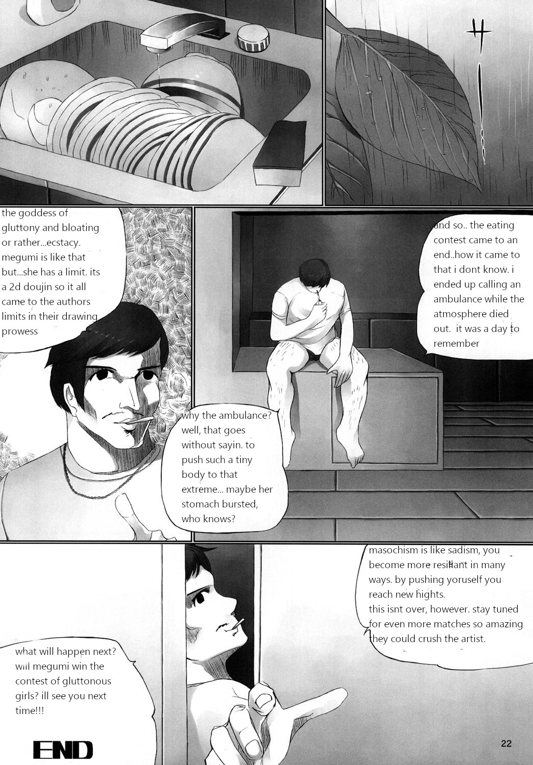 OVER REV - Oogui Musumetachi no Hibi 2 page 23 original parody - schoolgirl uniform weight gain hentai manga - read online free