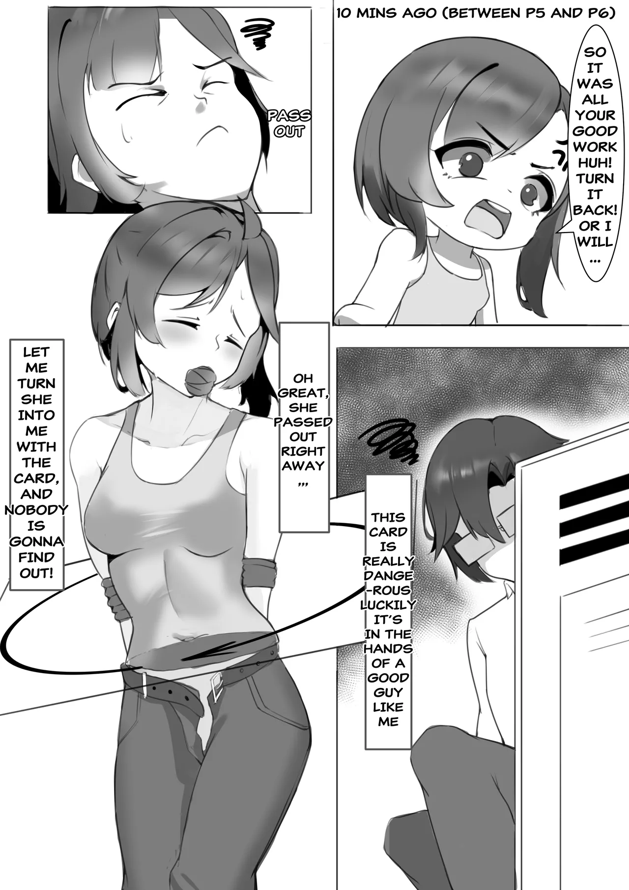 Change-Swimming Club page 10 original parody - swimsuit humiliation hentai manga - read online free