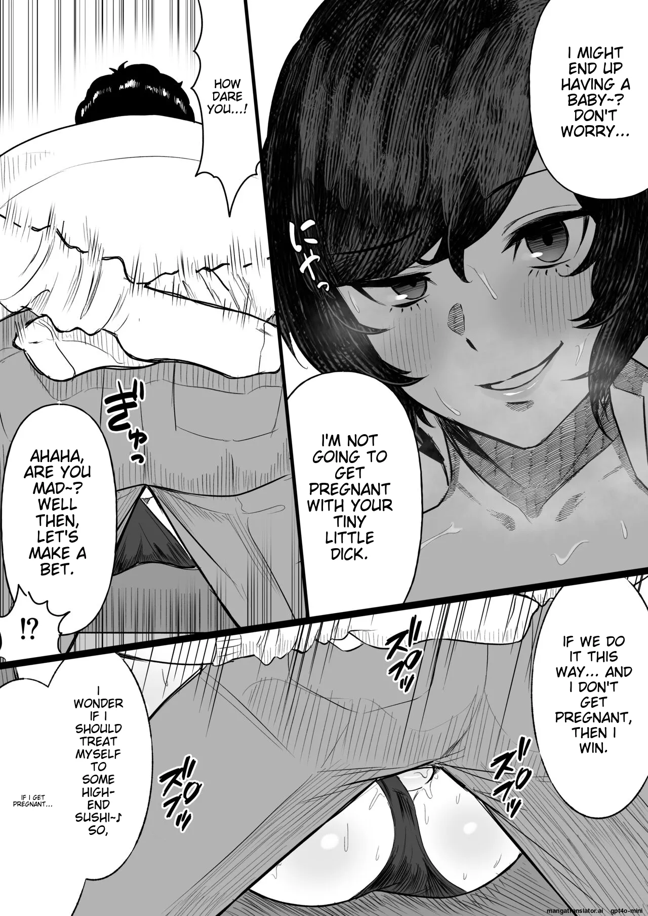 Tanshou Ojii-san ni Yasashii Sekai page 15 original parody - business suit handjob hentai manga - read online free