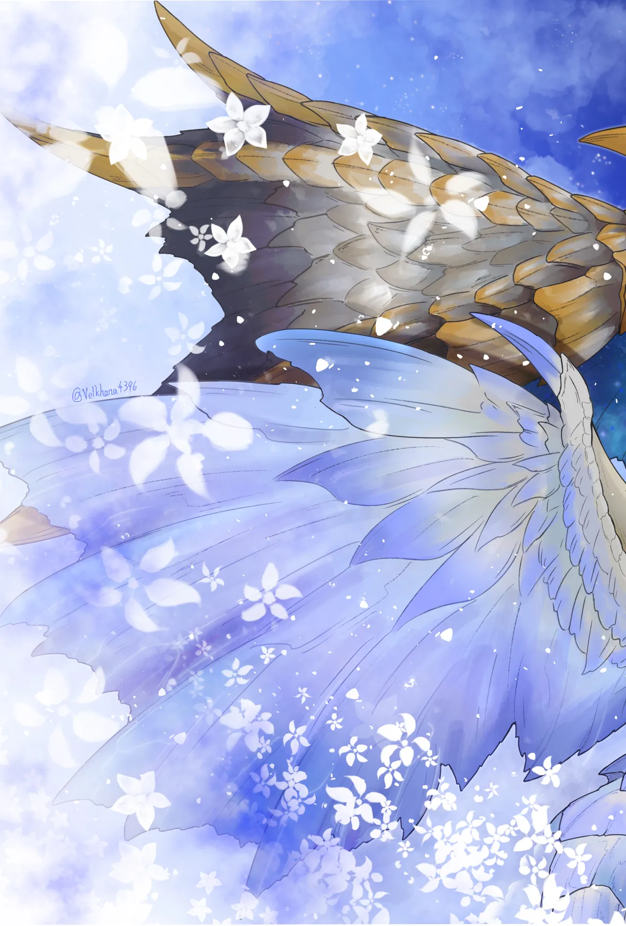 撷花破桎 page 88 featuring velkhana monster hunter parody - dragon uncensored hentai manga - read online free