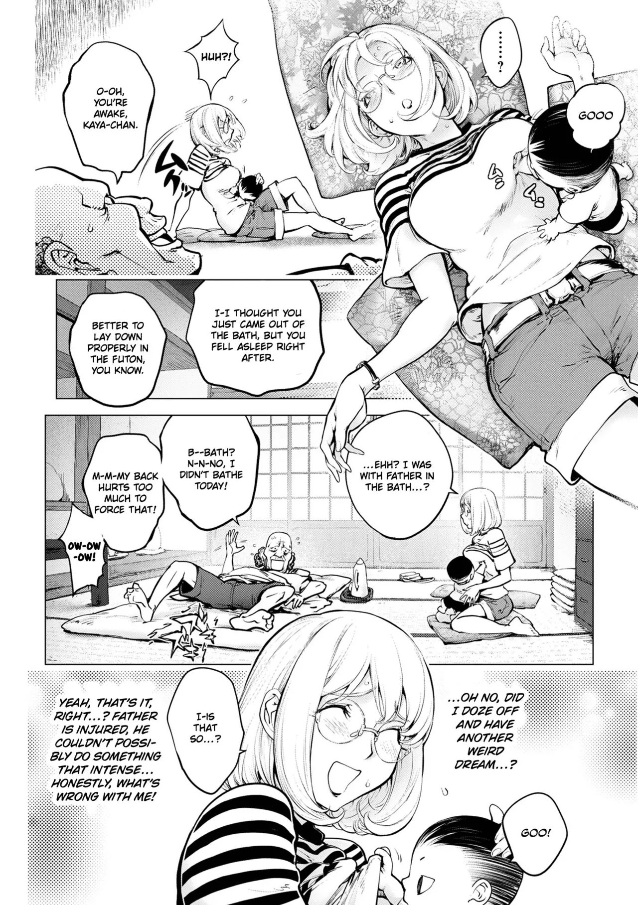 Kaya-nee and the Old Man Memories page 34 - inseki milf hentai manga - read online free