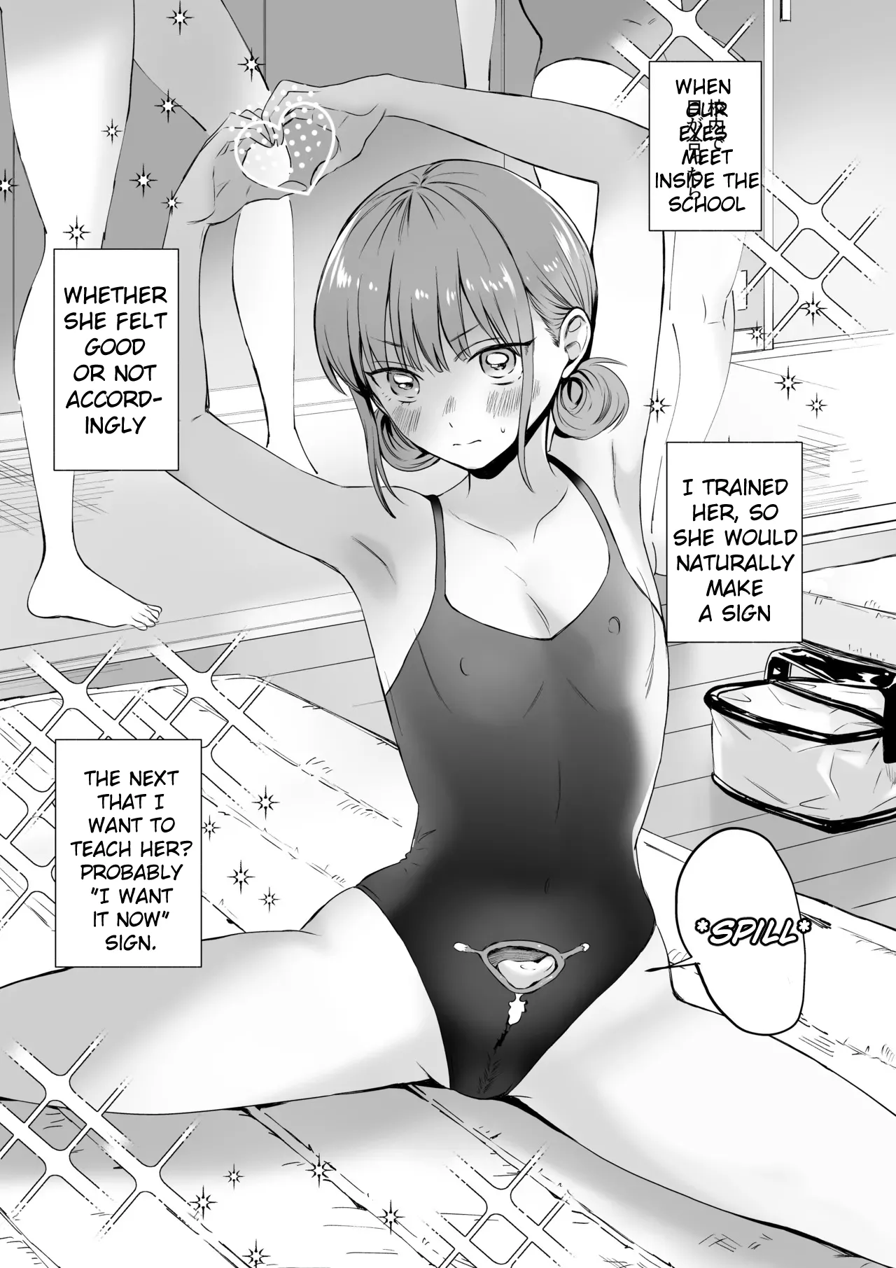 Leotard o Kitenai no Baremashita | I was caught not wearing a leotard page 28 featuring hina chono ao no hako parody - netorare nakadashi hentai manga - read online free