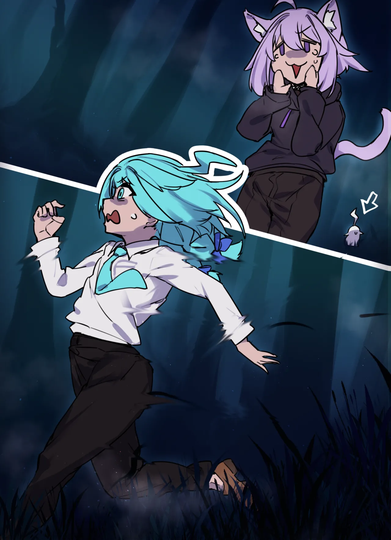 JSPホロライブ前編 page 18 featuring houshou marine hololive parody - vtuber hentai manga - read online free