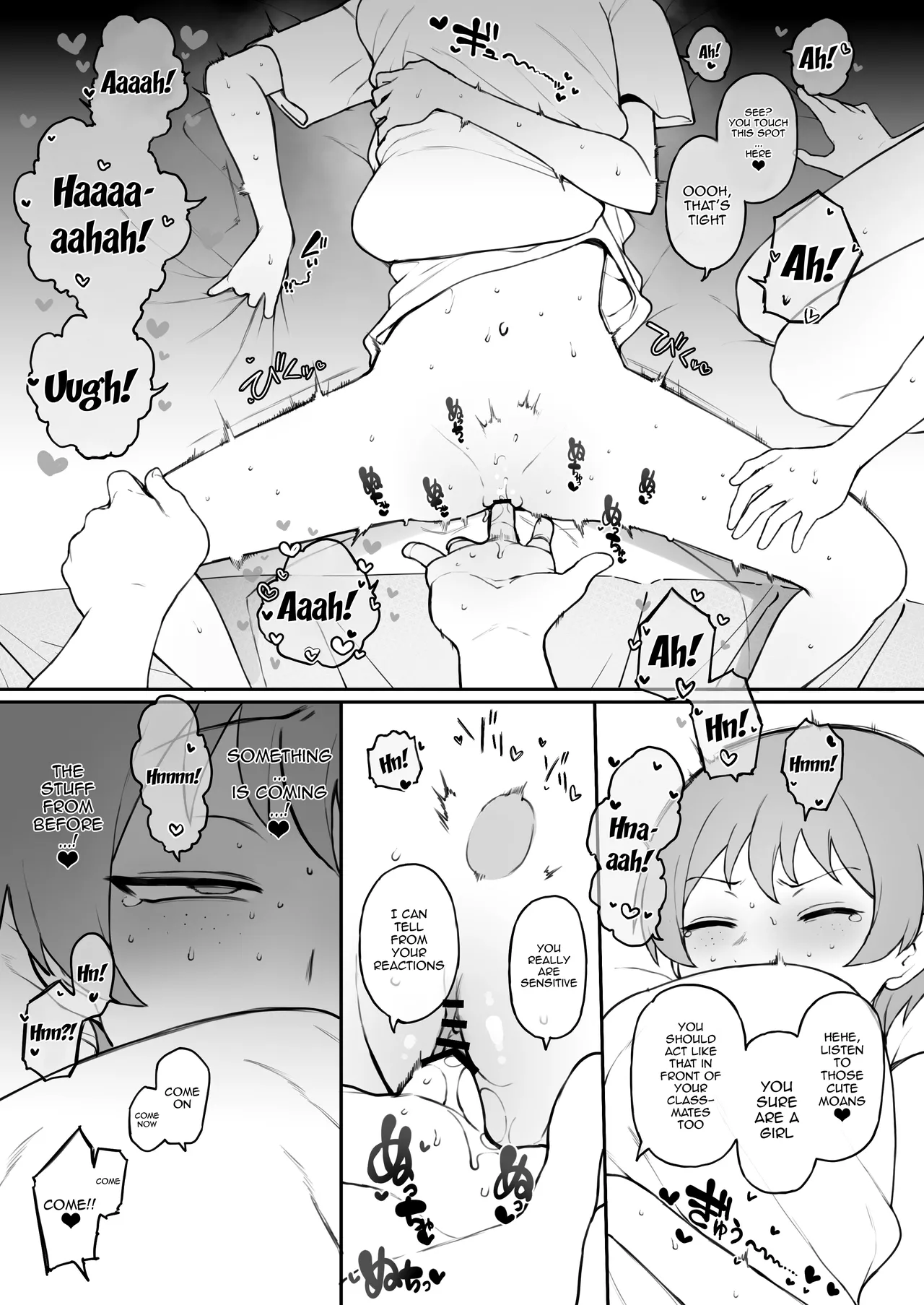 Boyish Sisters Fall in Love with Dick Part 2 page 9 original parody - sweating group hentai manga - read online free