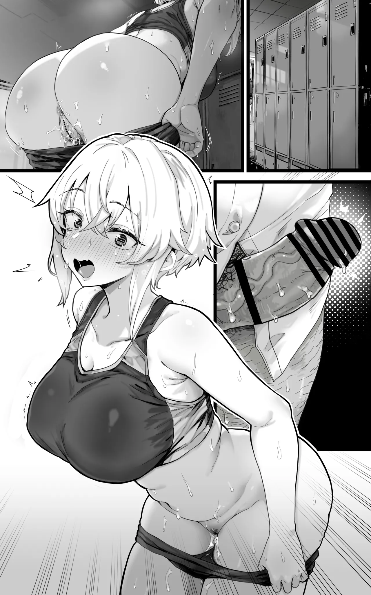 Shikyuu Kyouiku 2 ~Furukawa Rio wa Rikujoubu Ace Yori Coach Senyou no Mesuinu ni Naritai page 54 original parody - big breasts anal hentai manga - read online free