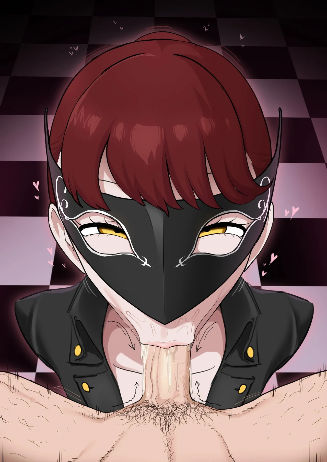 Captured and manipulated in the palace page 13 featuring kasumi yoshizawa persona 5 parody - eyemask mind control hentai manga - read online free