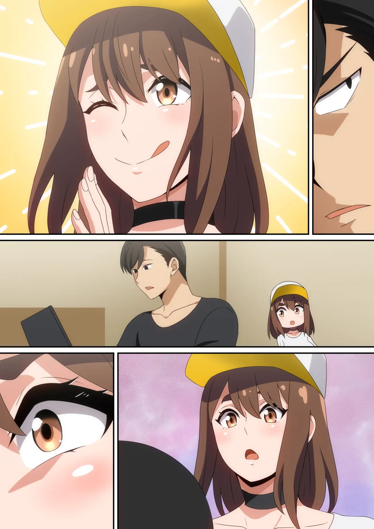 Futari de Miyou yo! page 34 original parody - big breasts full color hentai manga - read online free