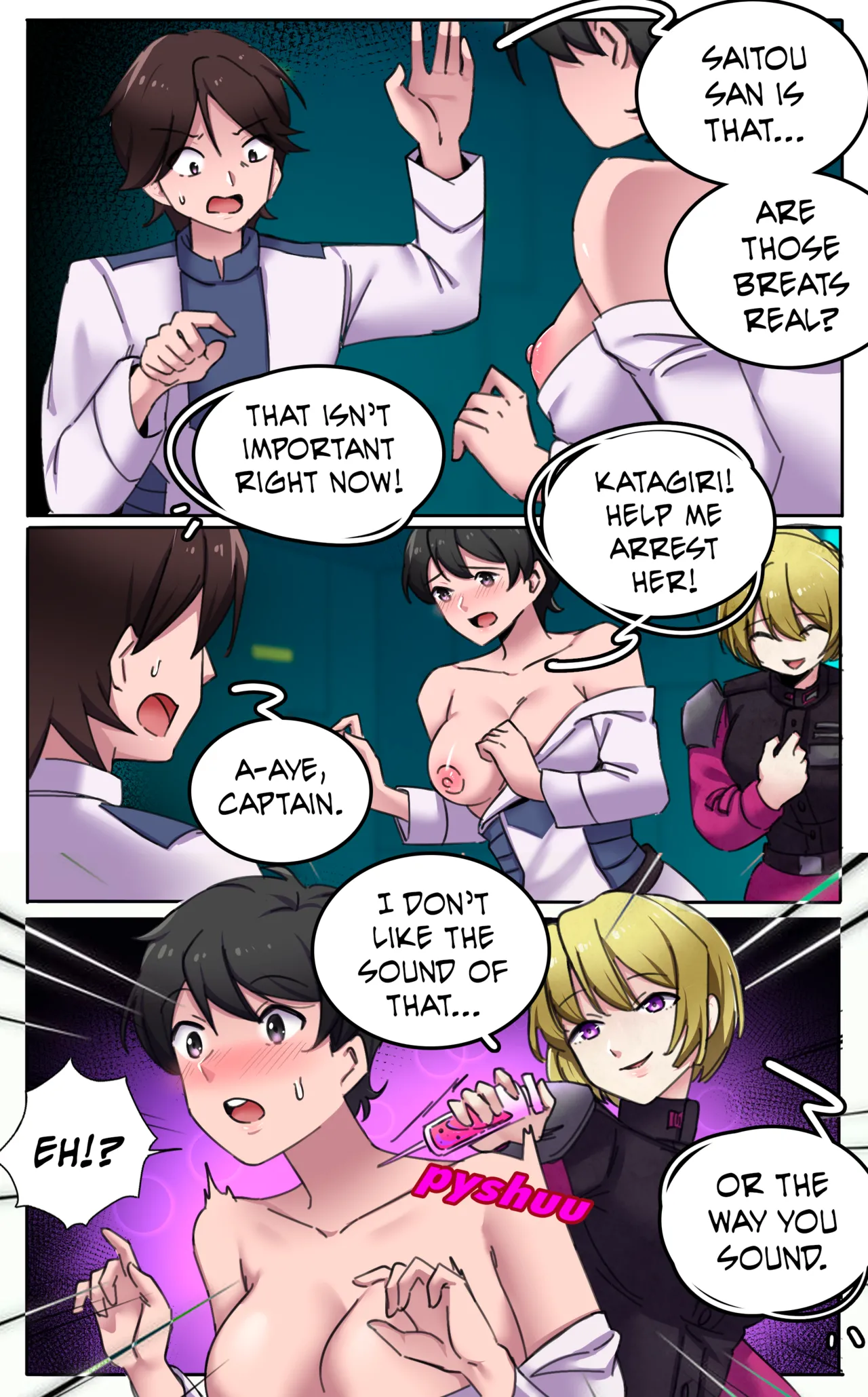 Female Clothing Vaporization of Shame - Page 9