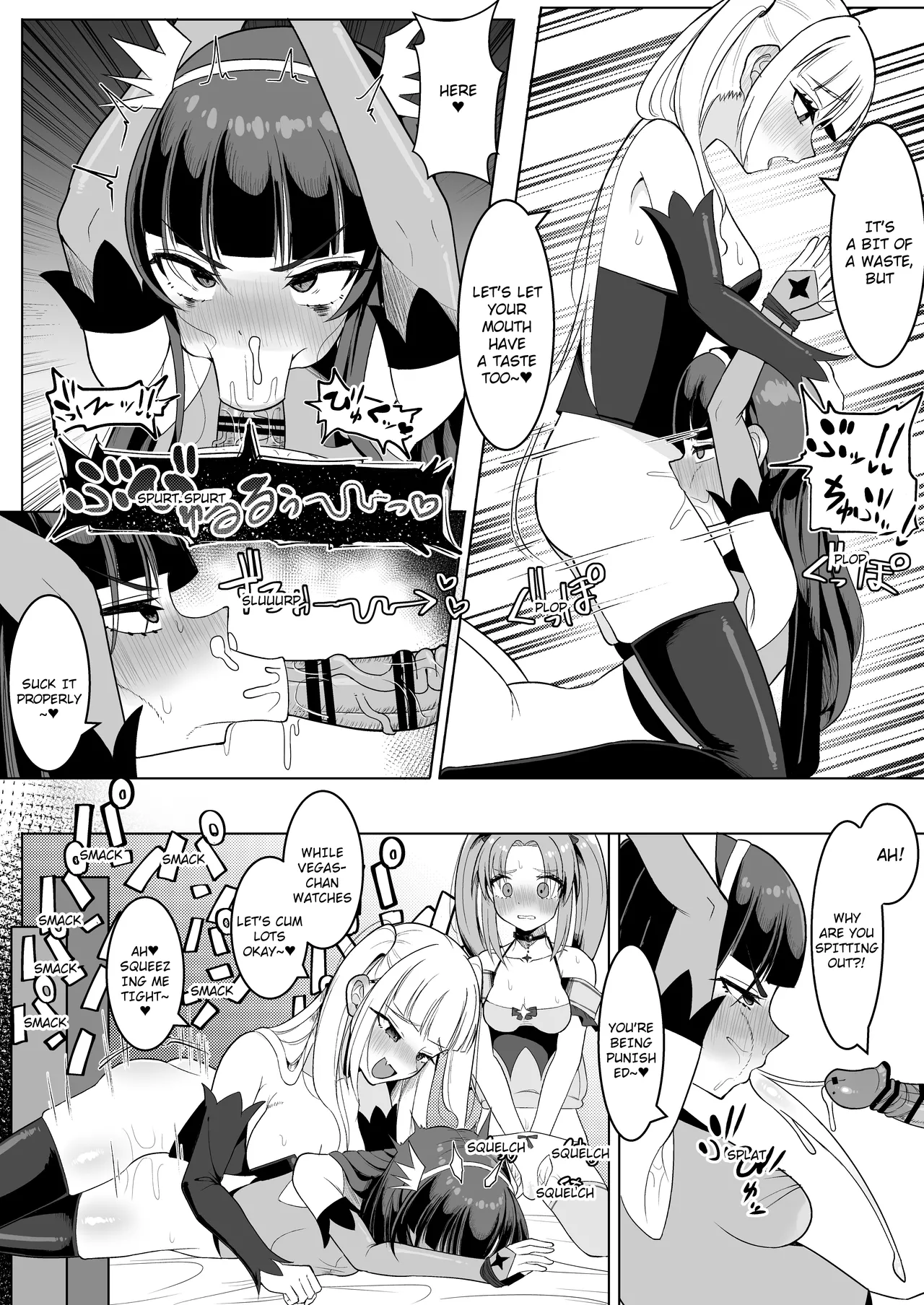 Watashi-tachi Futari de Chikara o Awasereba Futanari Onna Kanbu Nanka ni Zettai ni Makenai‼ | Together, our power combined will never lose to some futanari female executive! page 10 original parody - futanari kissing hentai manga - read online free