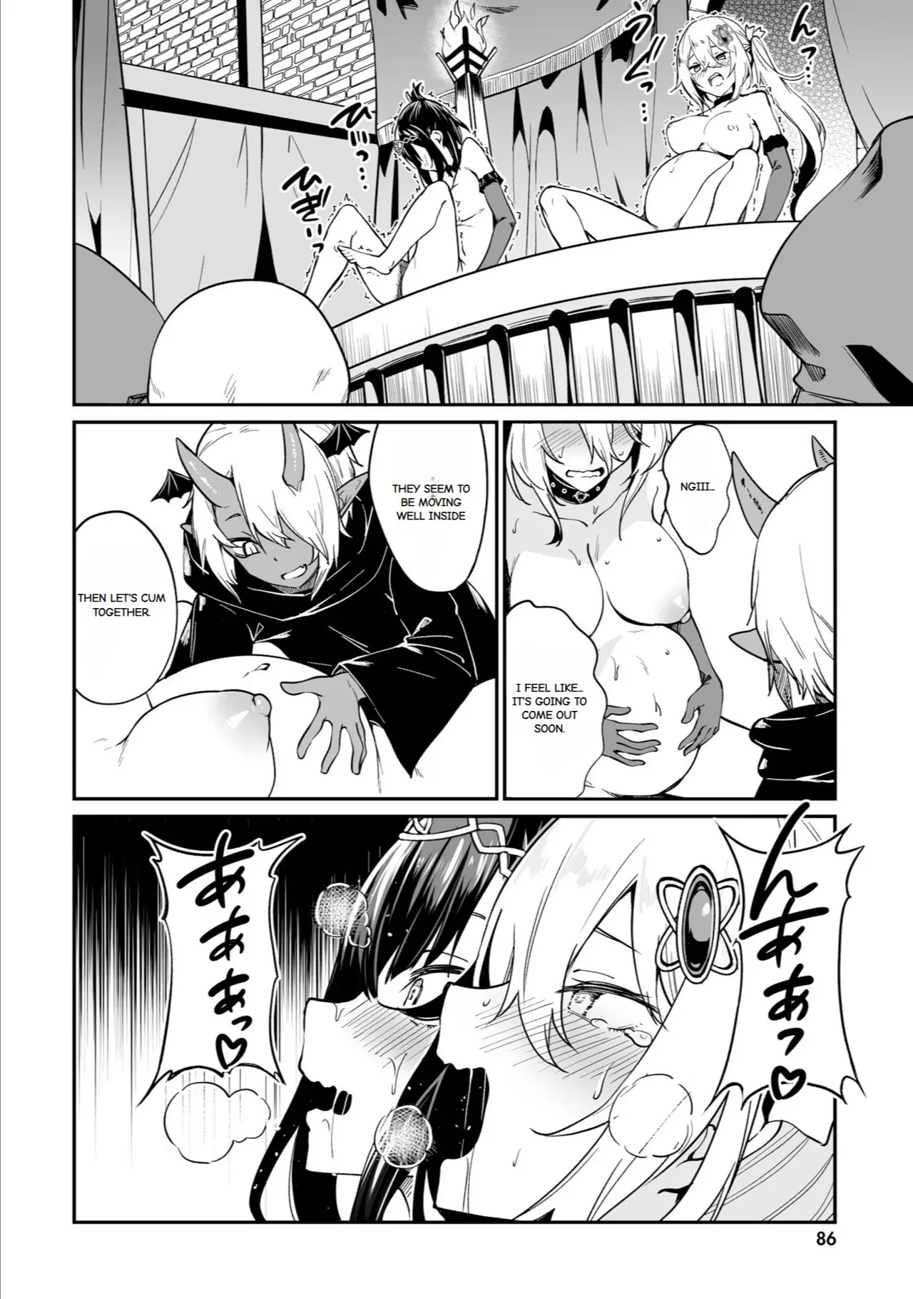 Furou Fushi Shoujo no Naedoko Ryokouki - The Nursery Travel Report by a Immortality Girl. 3 page 78 original parody - wings monster girl hentai manga - read online free