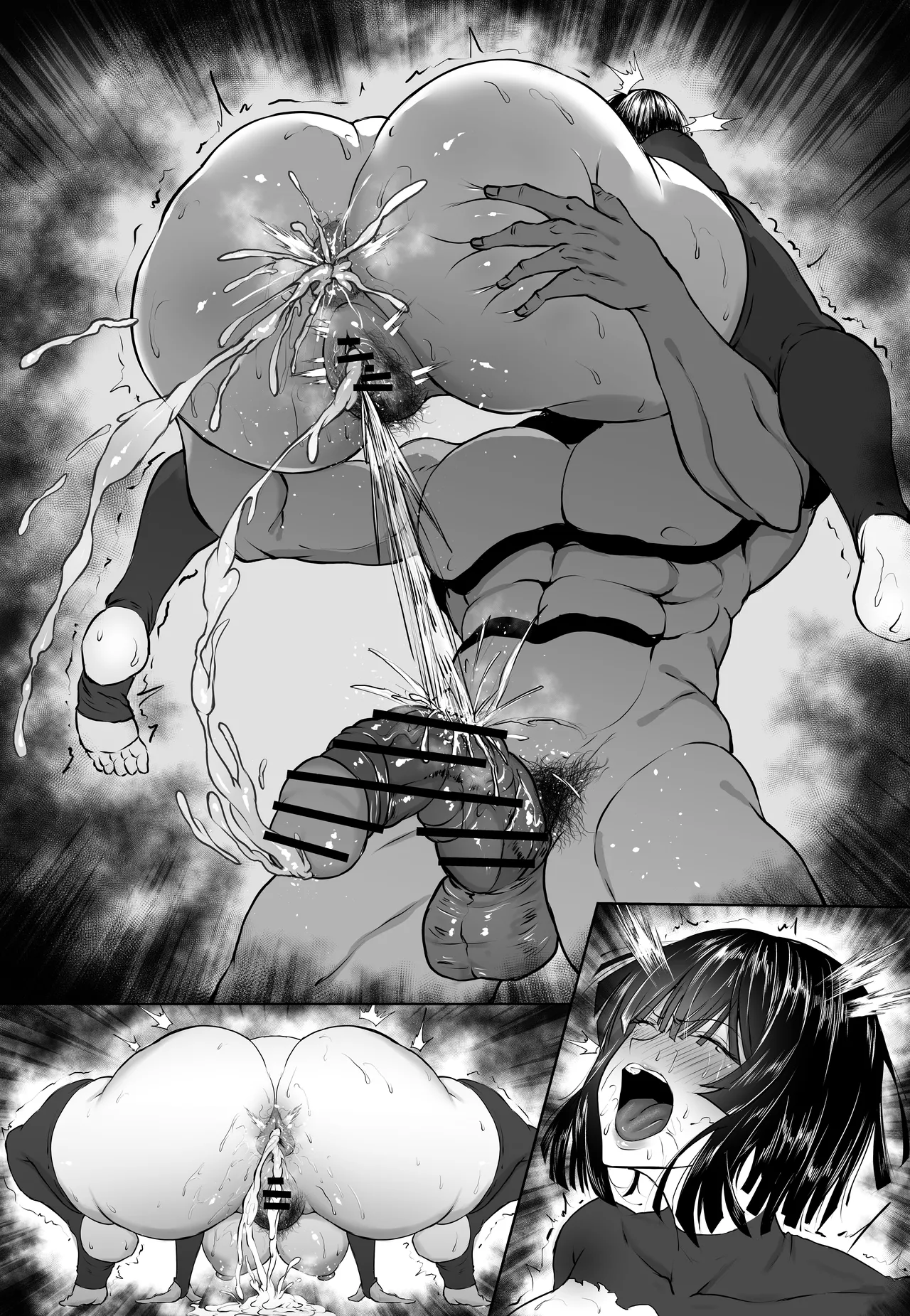 Jigoku no Fubuki page 25 featuring jigoku no fubuki one punch man parody - big breasts sole female hentai manga - read online free