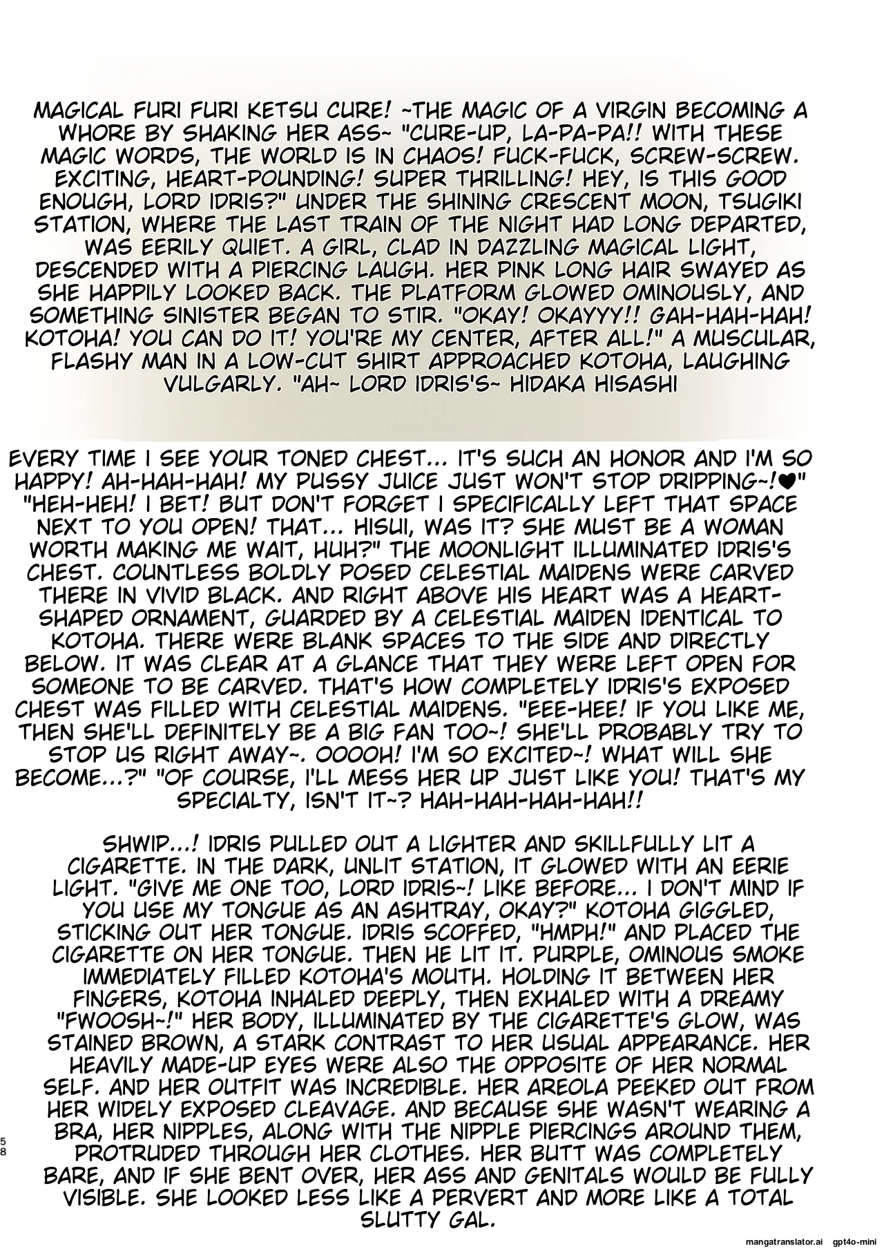 Ima Goshujin-sama Daisuki no Dosukebe Ero Mahou Tsukai tte Iimashita!? page 58 featuring cure miracle maho girls precure parody - squirting futanari hentai manga - read online free