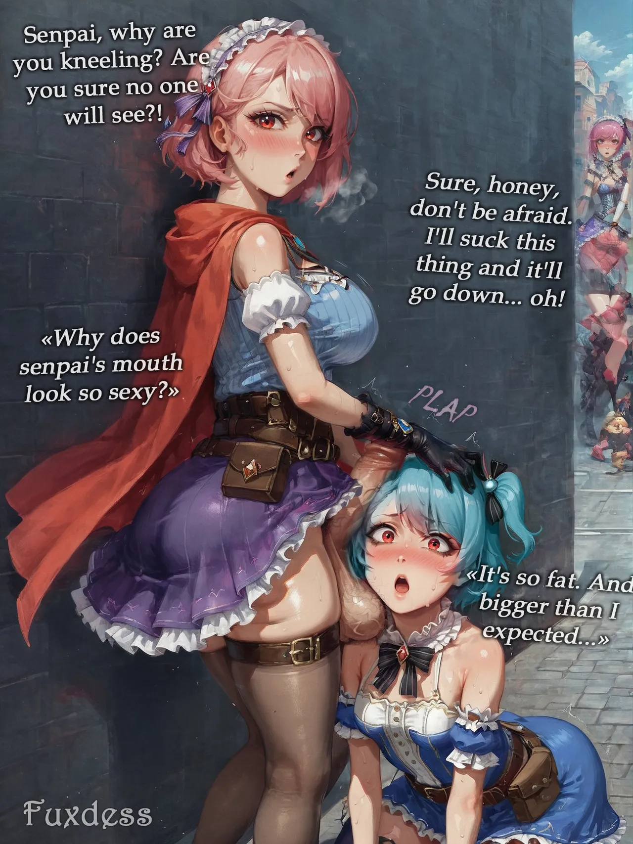 Potion show worker accidentally becomes a horribly sexy futanari monster! By Fuxdess, Part 2 page 22 - futanari transformation hentai manga - read online free