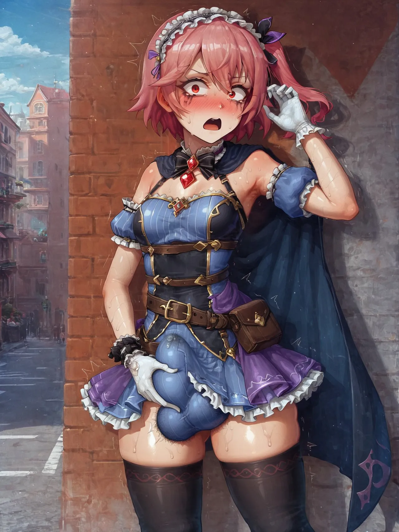 Potion show worker accidentally becomes a horribly sexy futanari monster! By Fuxdess, Part 2 page 47 - futanari transformation hentai manga - read online free