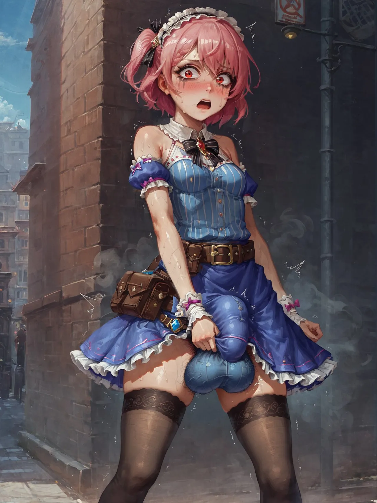 Potion show worker accidentally becomes a horribly sexy futanari monster! By Fuxdess, Part 2 page 48 - futanari transformation hentai manga - read online free