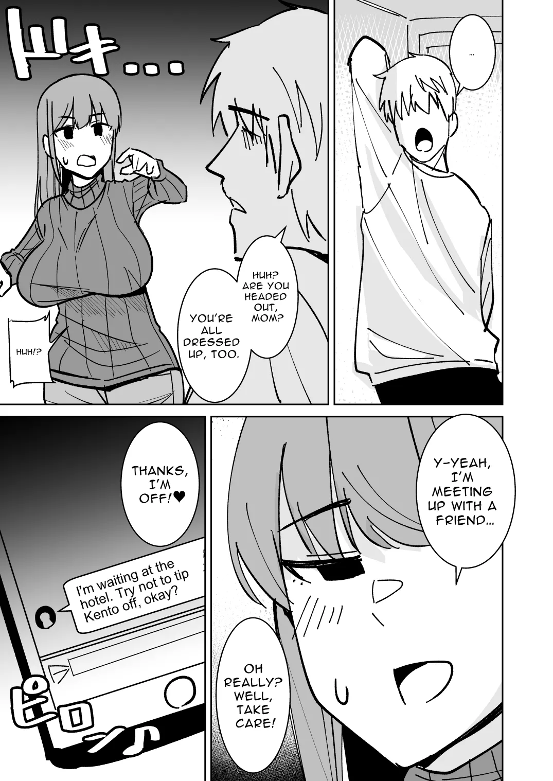 Tomodachi no Hahaoya o Honki de Netoru Hanashi | Story About Seriously Cucking My Friend's Mom page 26 original parody - milf big breasts hentai manga - read online free