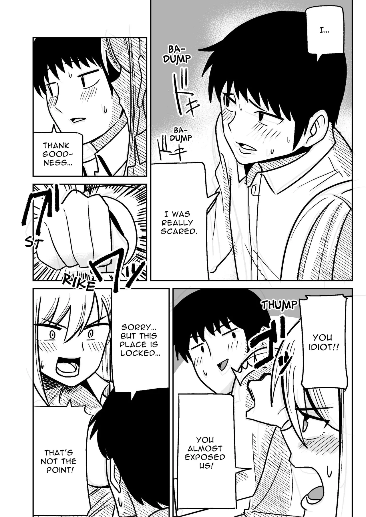 Gyaru na Kanojo to Pashiri na Ore | Gyaru Her and Gofer Me page 16 original parody - schoolboy uniform schoolgirl uniform hentai manga - read online free