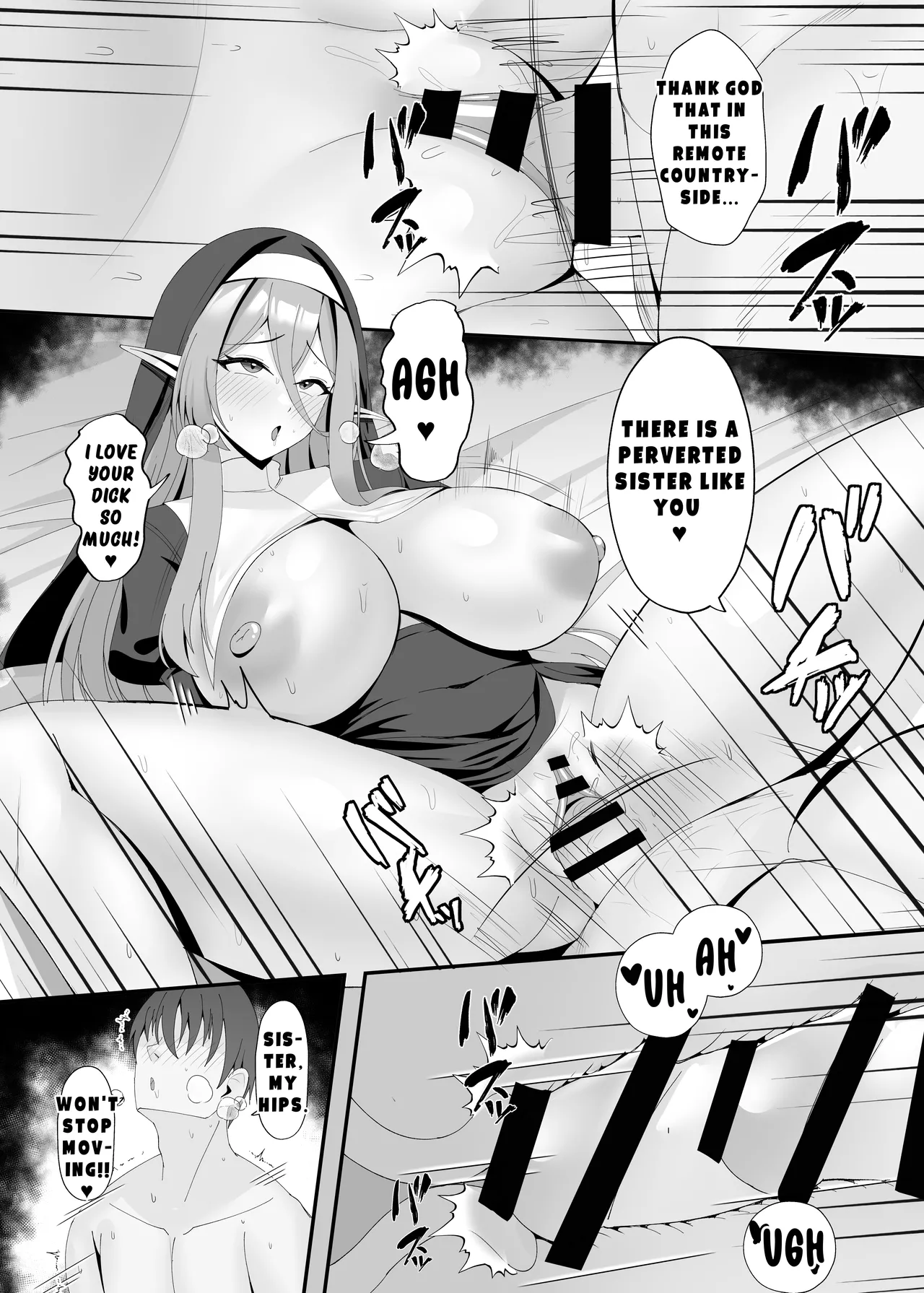 Hatsujouki no Elf Sister wa Mainichi Joukachuu | The Elf Sister in Heat is Aroused Every Day page 20 original parody - elf big breasts hentai manga - read online free