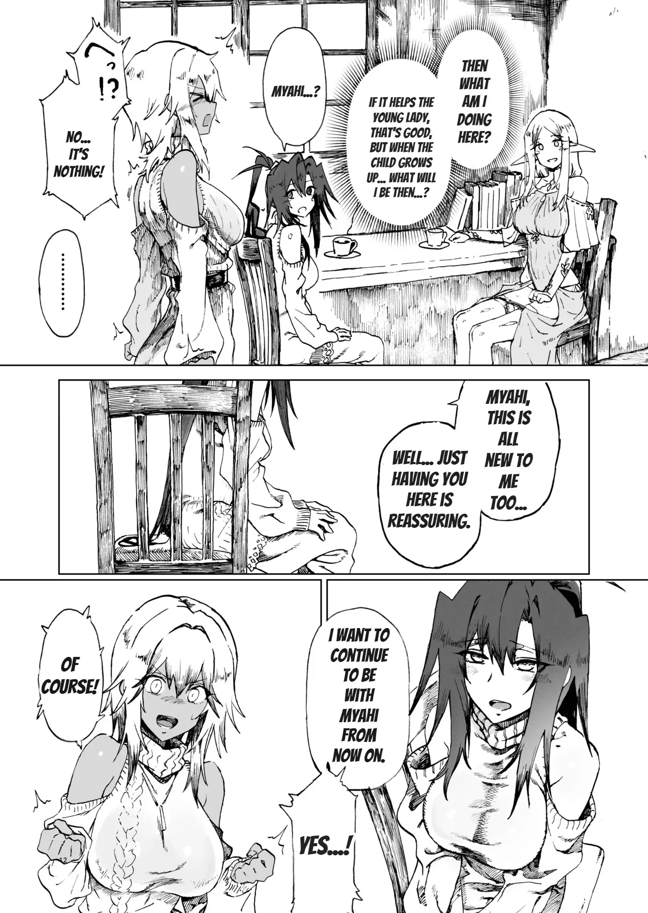 Isekai Mesu Yuusha 4 page 12 original parody - kissing big breasts hentai manga - read online free