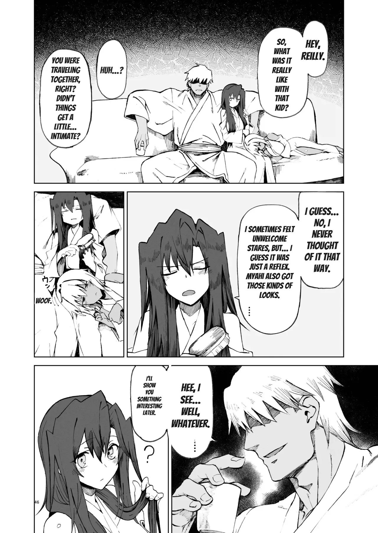 Isekai Mesu Yuusha 4 page 46 original parody - kissing big breasts hentai manga - read online free