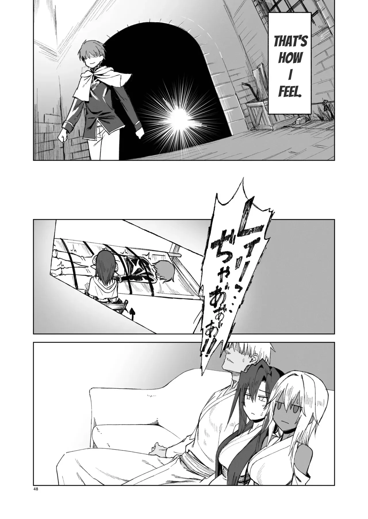 Isekai Mesu Yuusha 4 page 48 original parody - kissing big breasts hentai manga - read online free