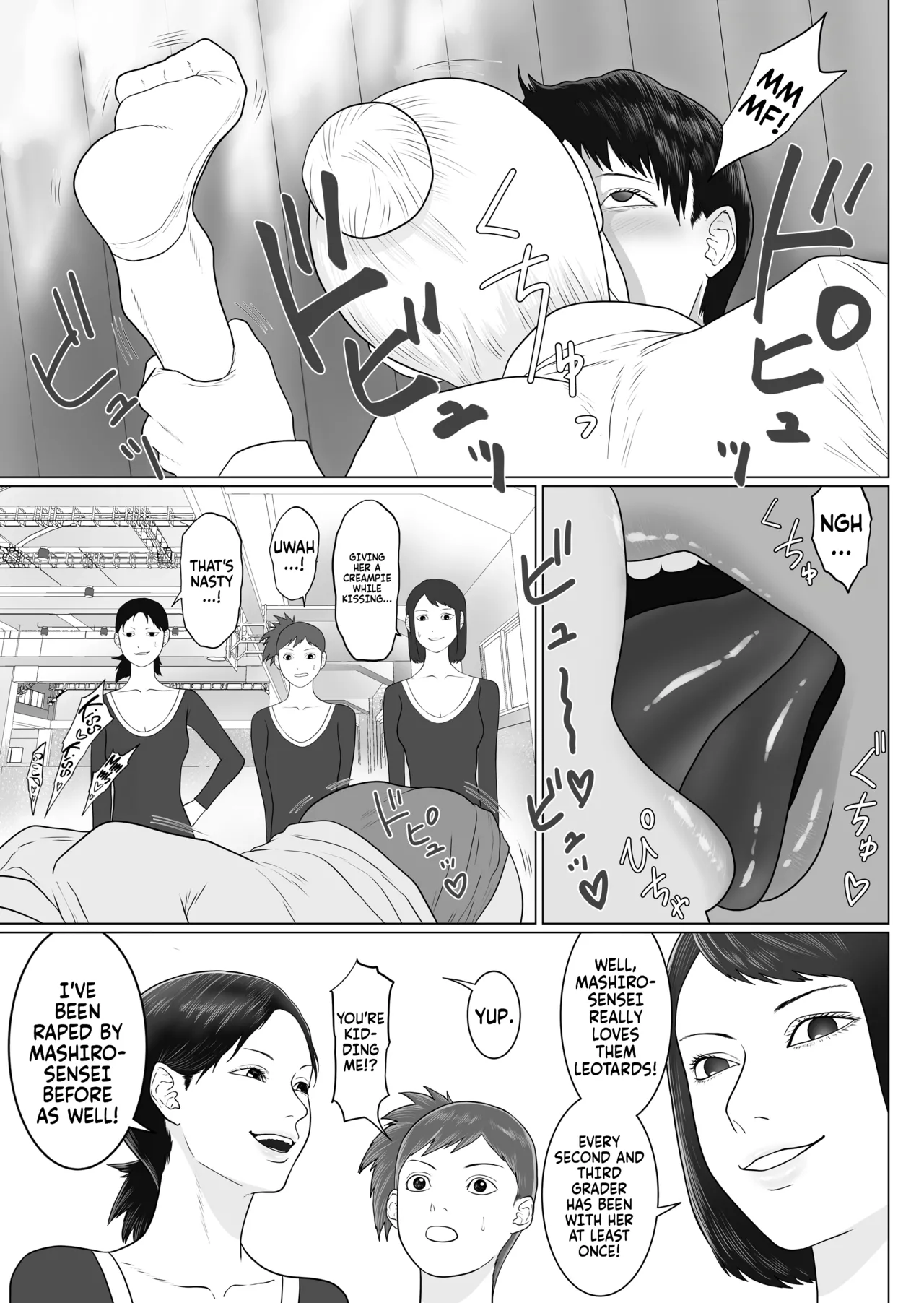 [Arukaniko] Onna to Futanari no Gakuen 2 Chokyo-bu to shintaiso-bu | The girl and futanari school 2 The discipline and rhythmic gymnastics club. [Fallen Games] [English] [Digital] page 20 original parody - futanari gag hentai manga - read online free