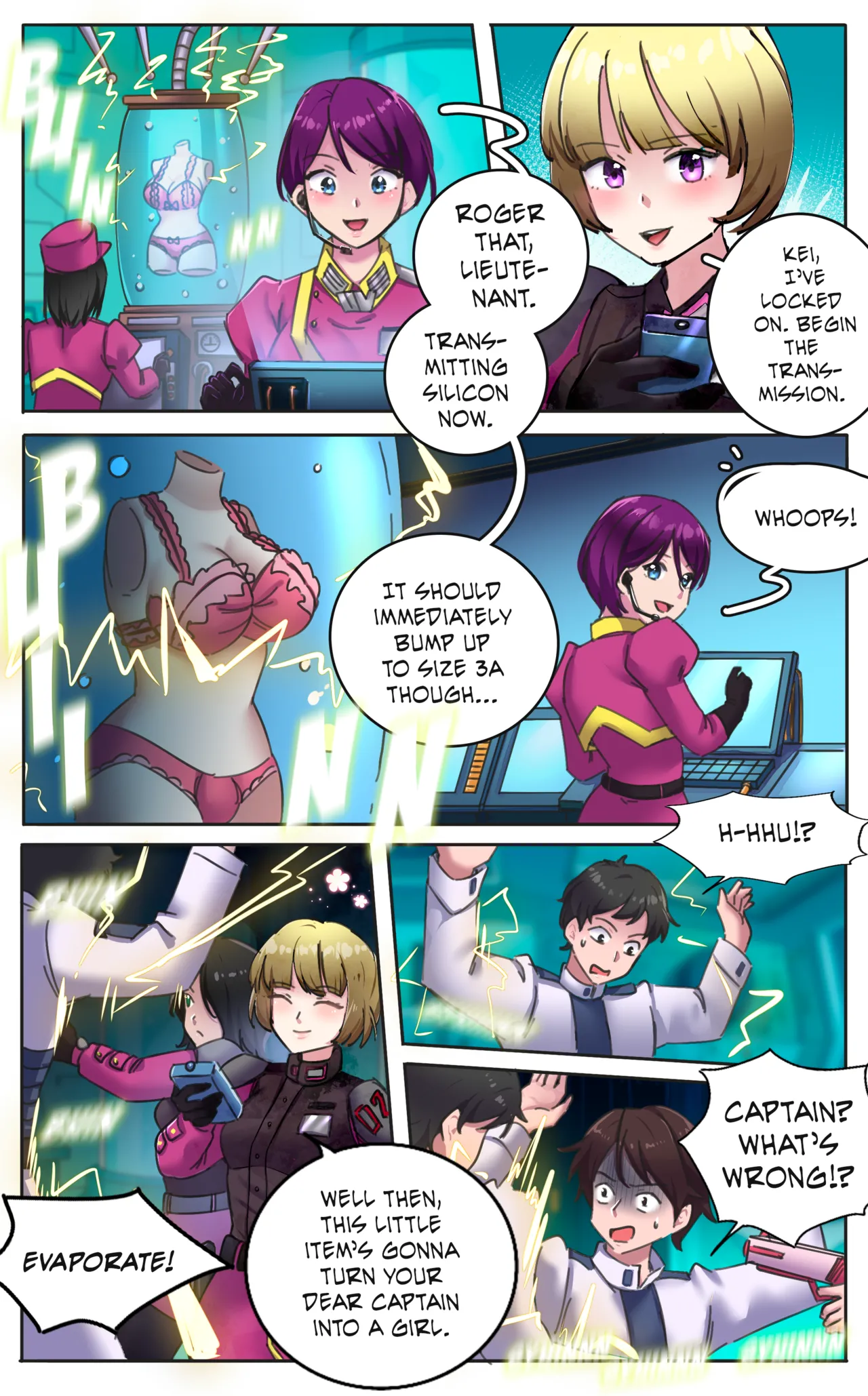 Female Clothing Vaporization of Shame - Page 5