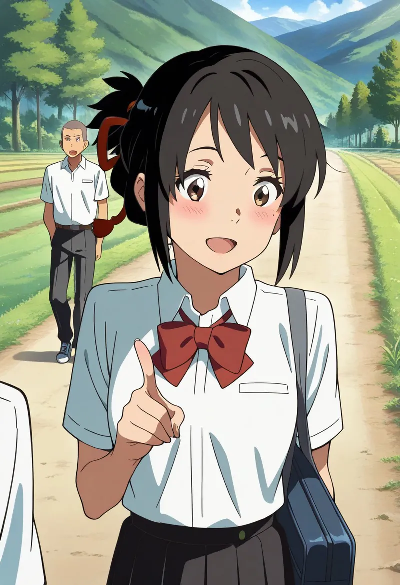 Mitsuha sex in the woods - Page 28