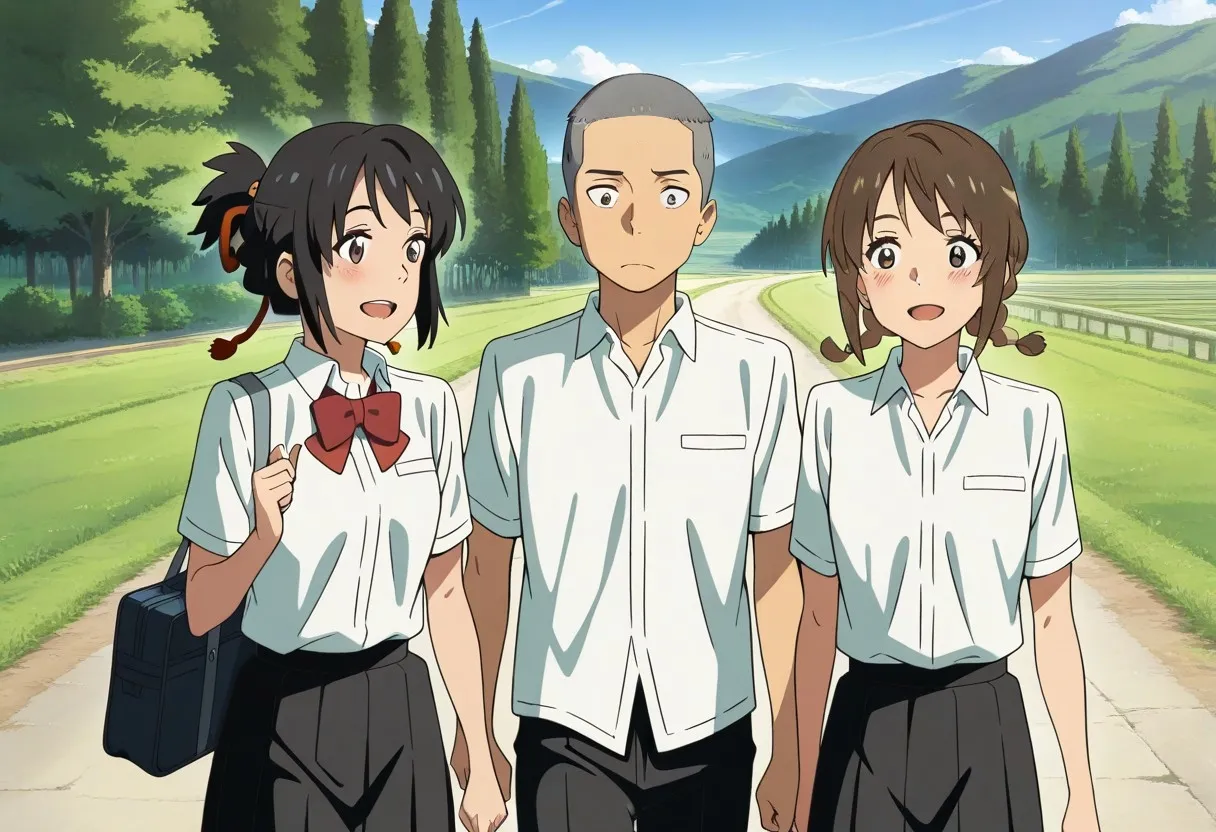 Mitsuha sex in the woods - Page 34
