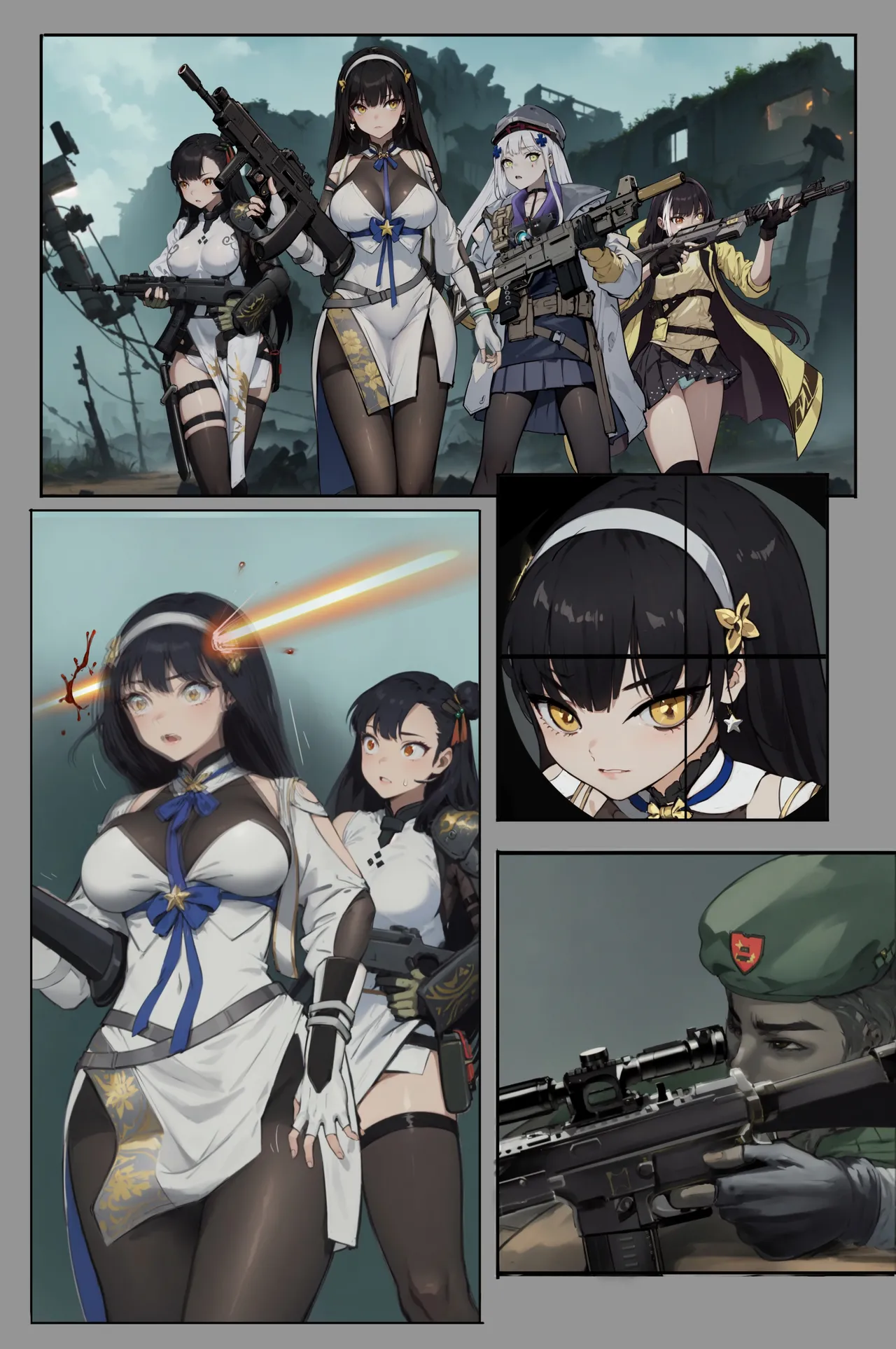 ［最初的神］少女前線 1-2（r18g） - Page 2