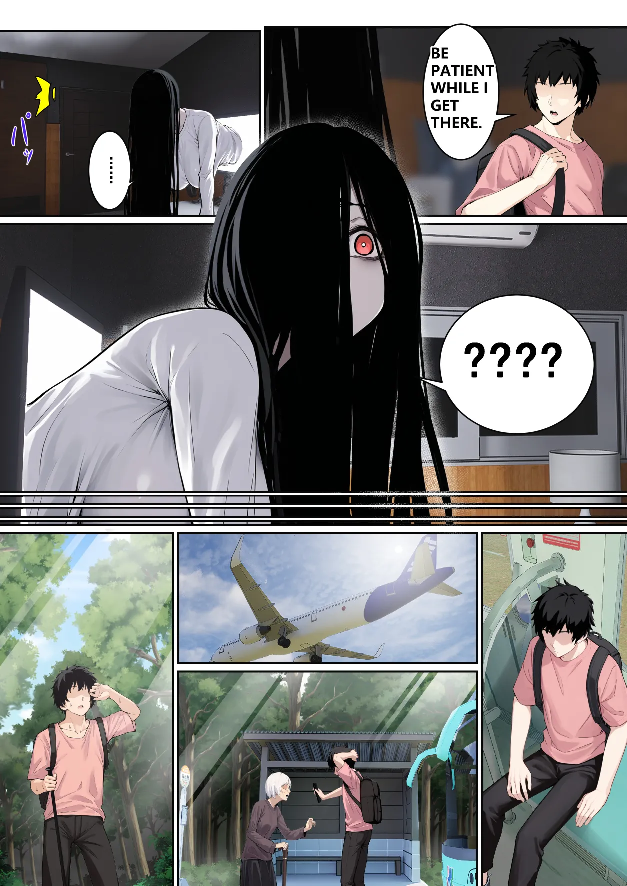 Regarding Sadako Getting Stuck On A Computer Screen - Page 8