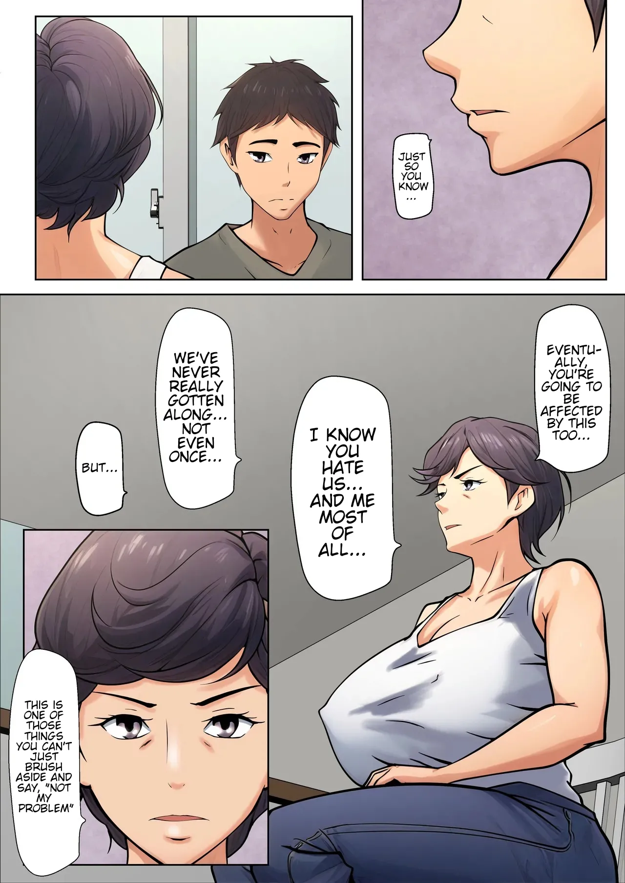 I guess I have no choice but to have sex with my mom - Page 11