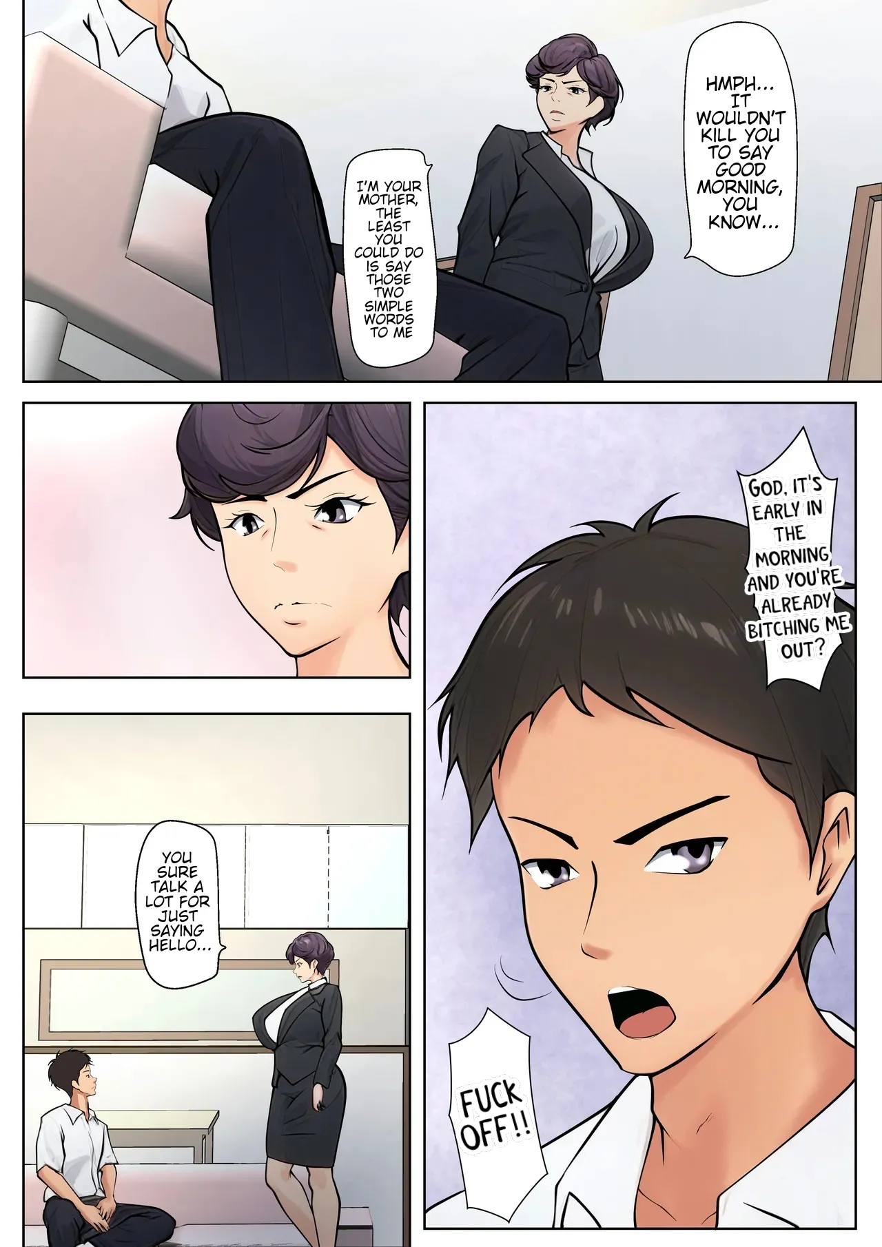 I guess I have no choice but to have sex with my mom - Page 5